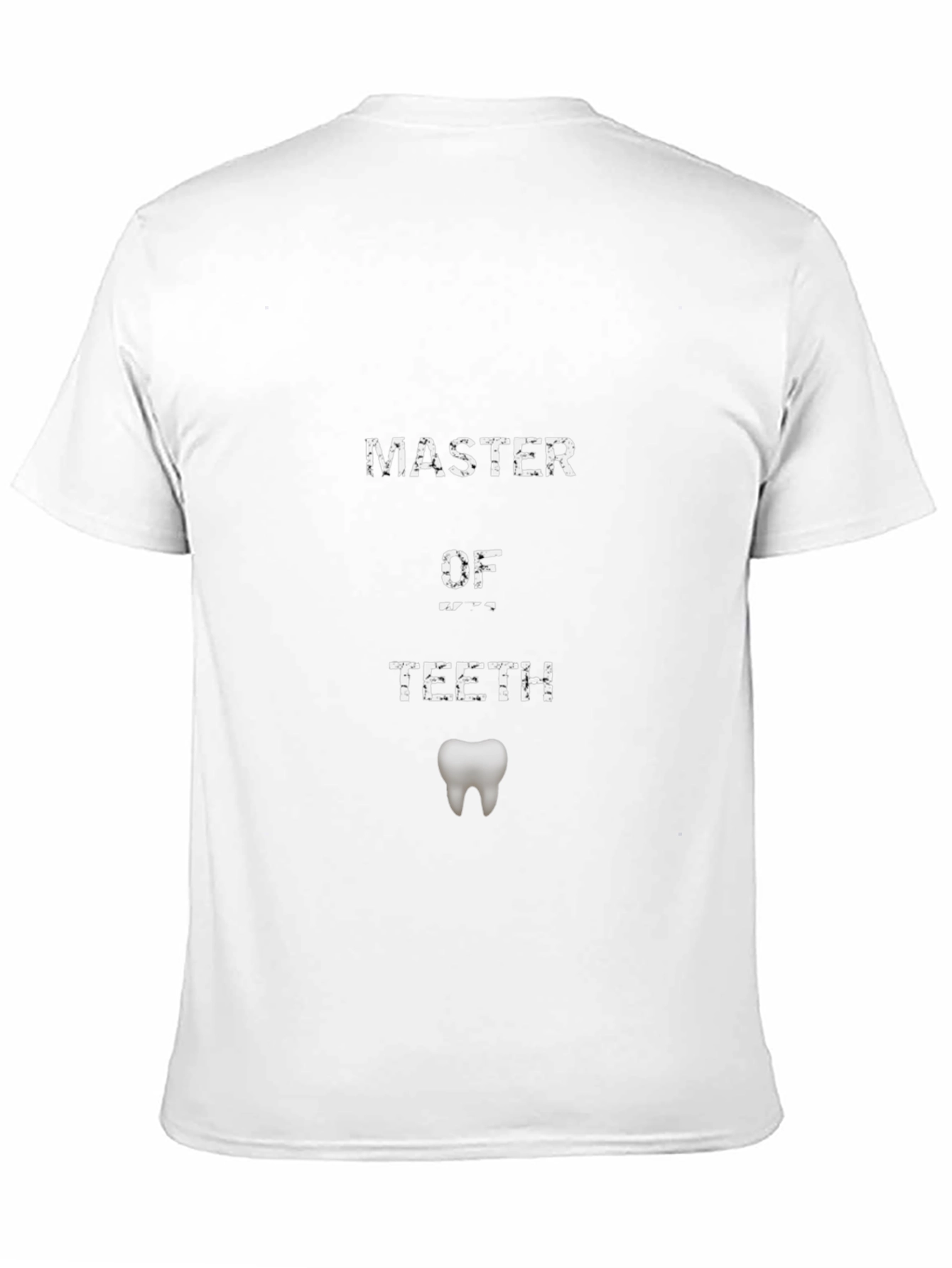 Black Master of Teeth Graphic Tee - Dental Humor view 11