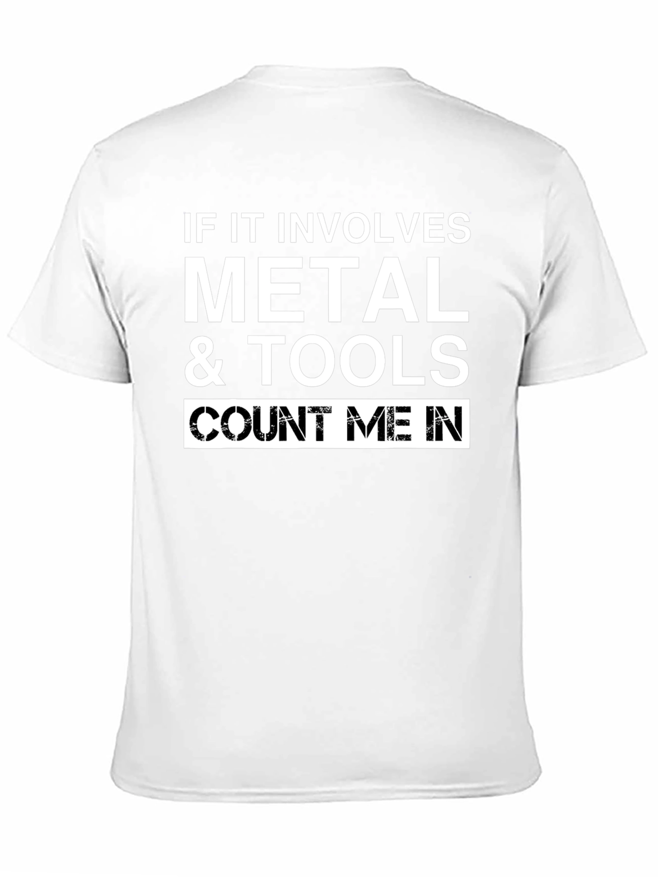Black Metal & Tools T-Shirt: Count Me In view 11