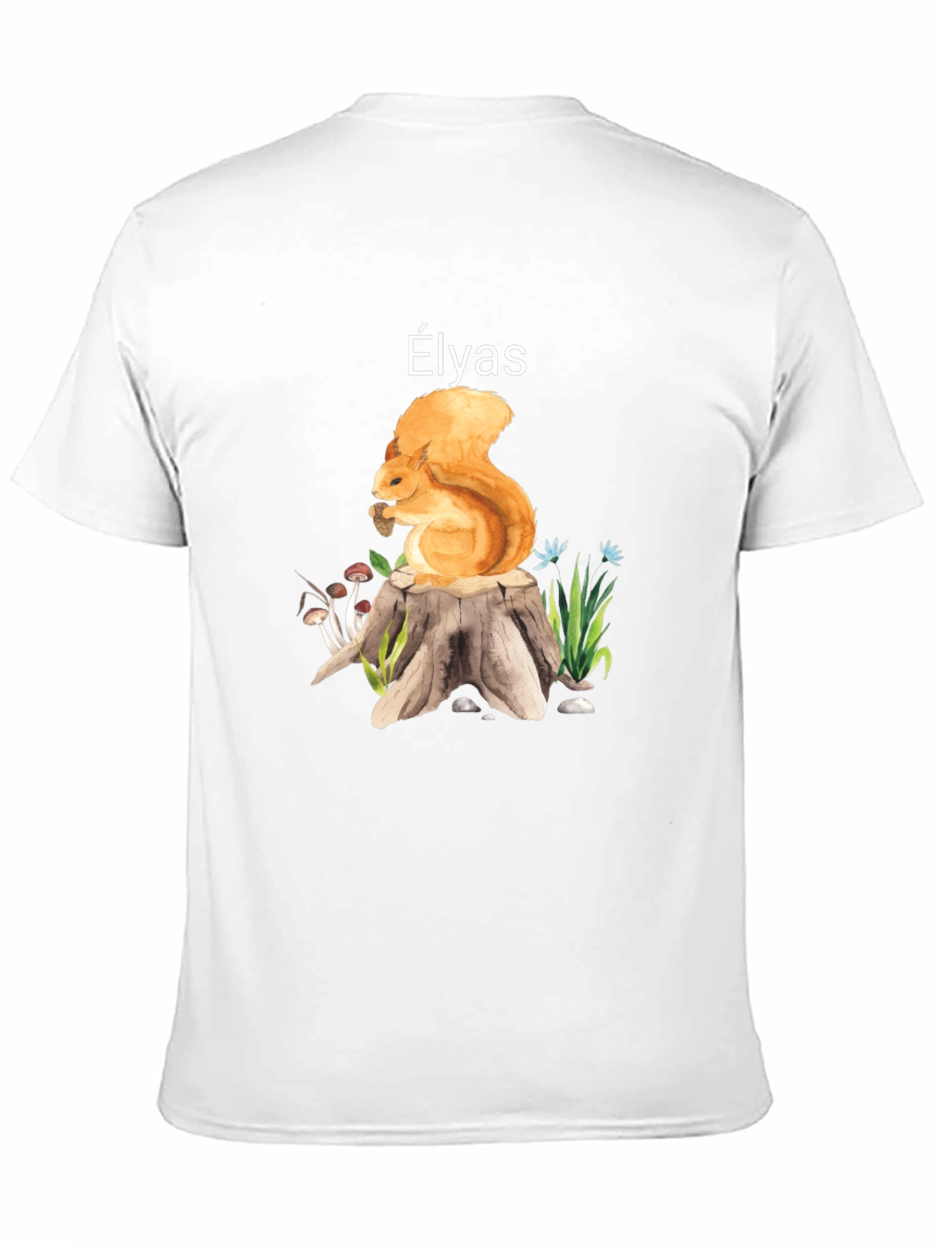Black Squirrel Forest Tee - Elyas Custom view 11