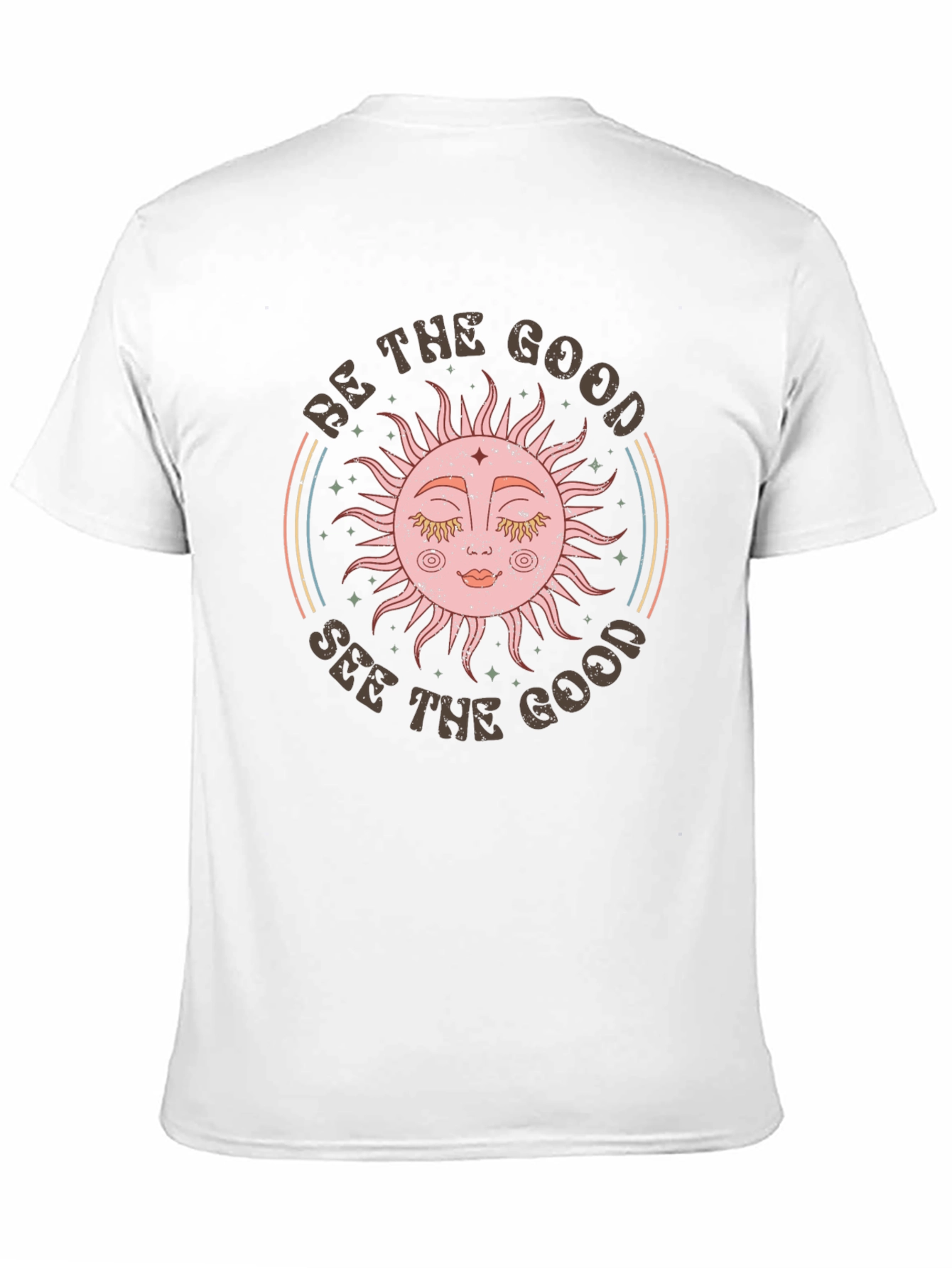 Black Be The Good Sun Graphic Tee - Black Cotton Shirt view 11