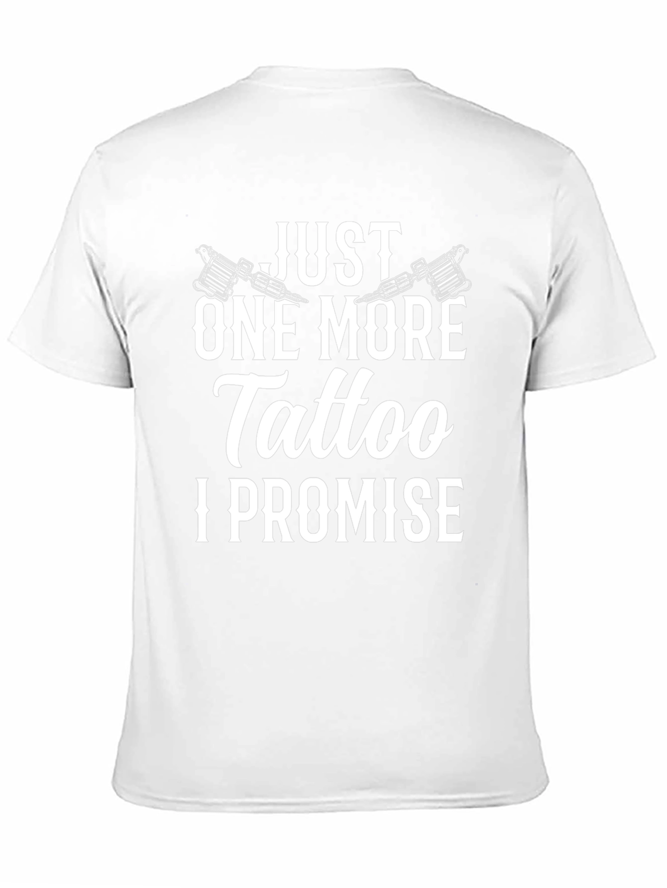 Black Just One More Tattoo T-Shirt view 11