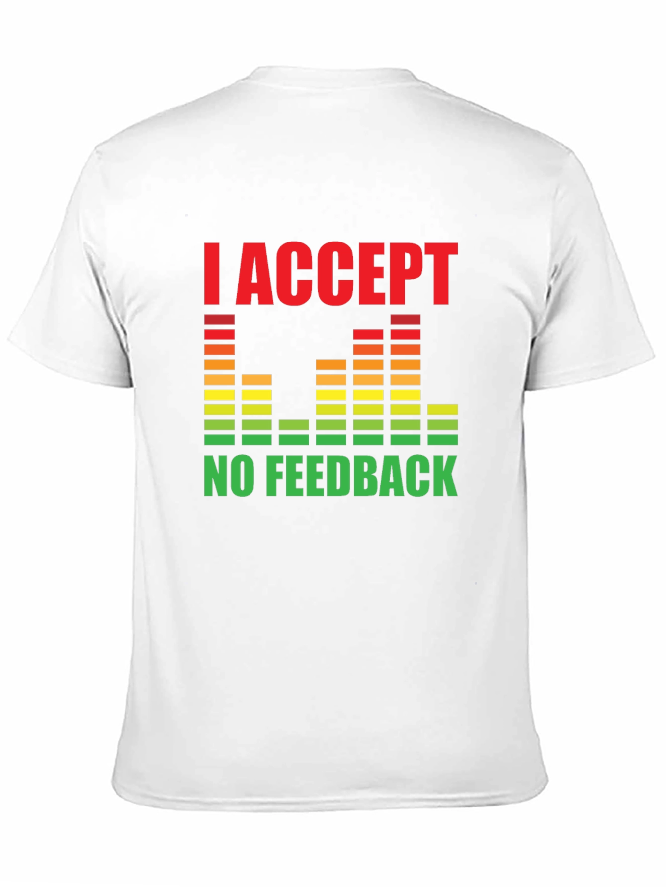 Black I Accept No Feedback Graphic Tee - Black view 11