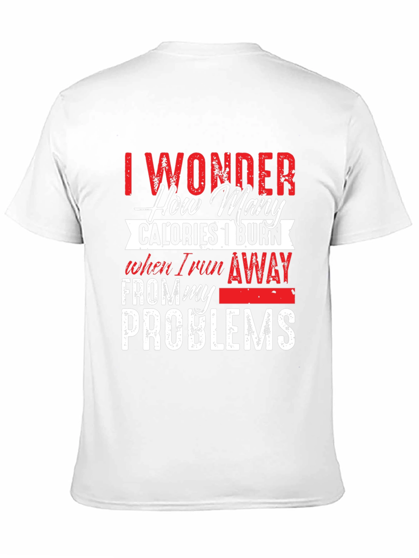 Black Funny Calorie Burn T-Shirt view 11