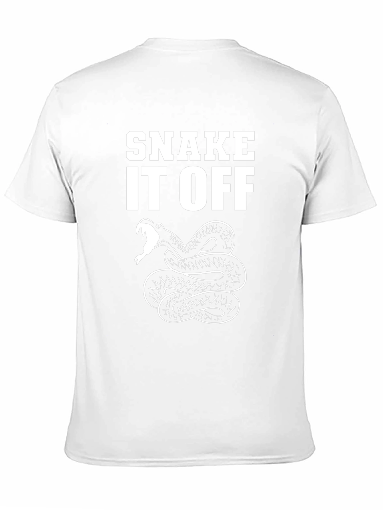Black Snake It Off Graphic T-Shirt - Black view 11