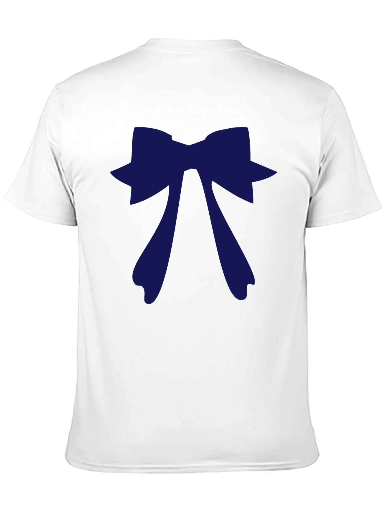 Black Bow Graphic Tee - Men's Casual Black T-Shirt view 11