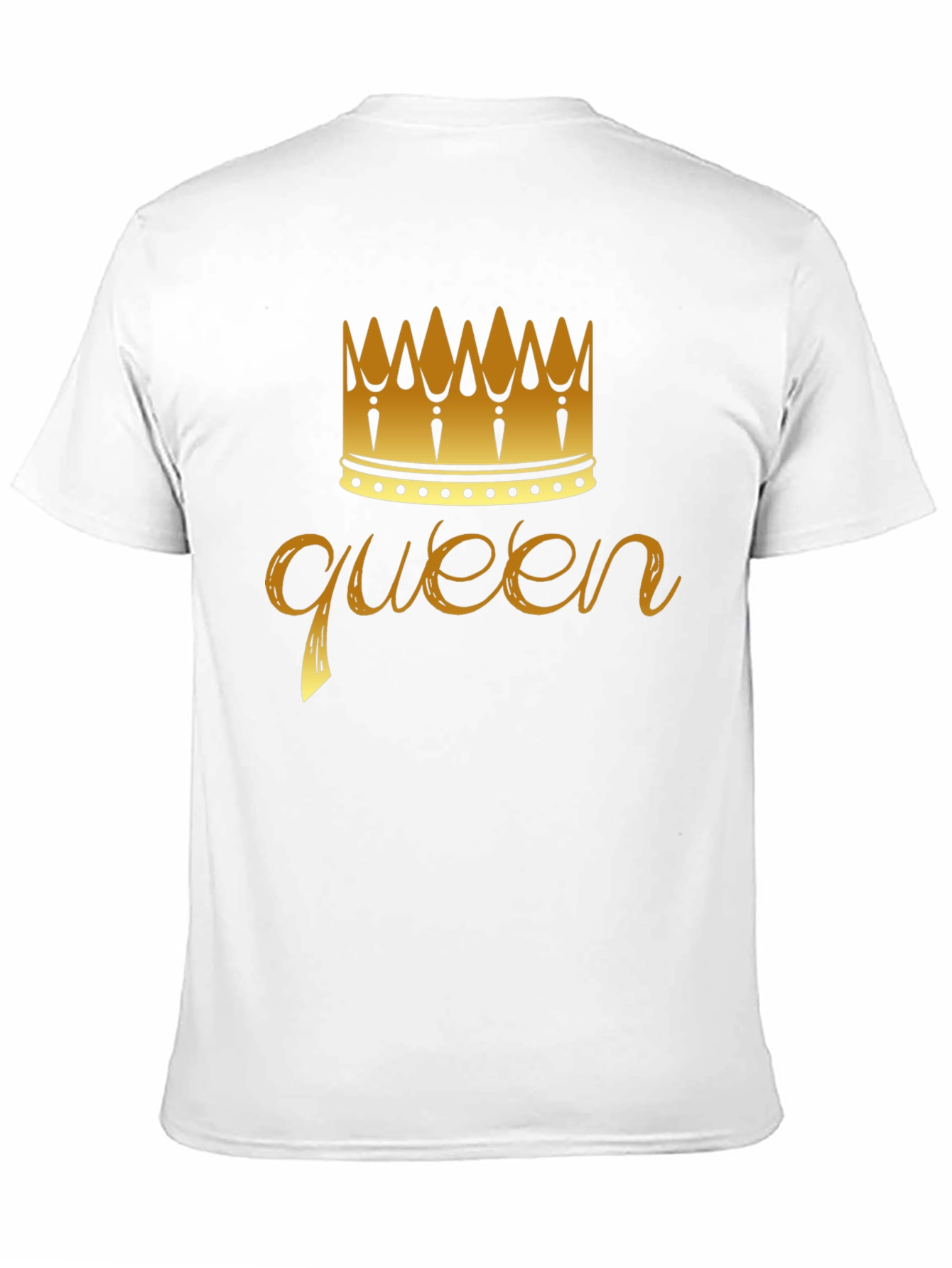 Queen Crown Graphic T-Shirt - Black - 11