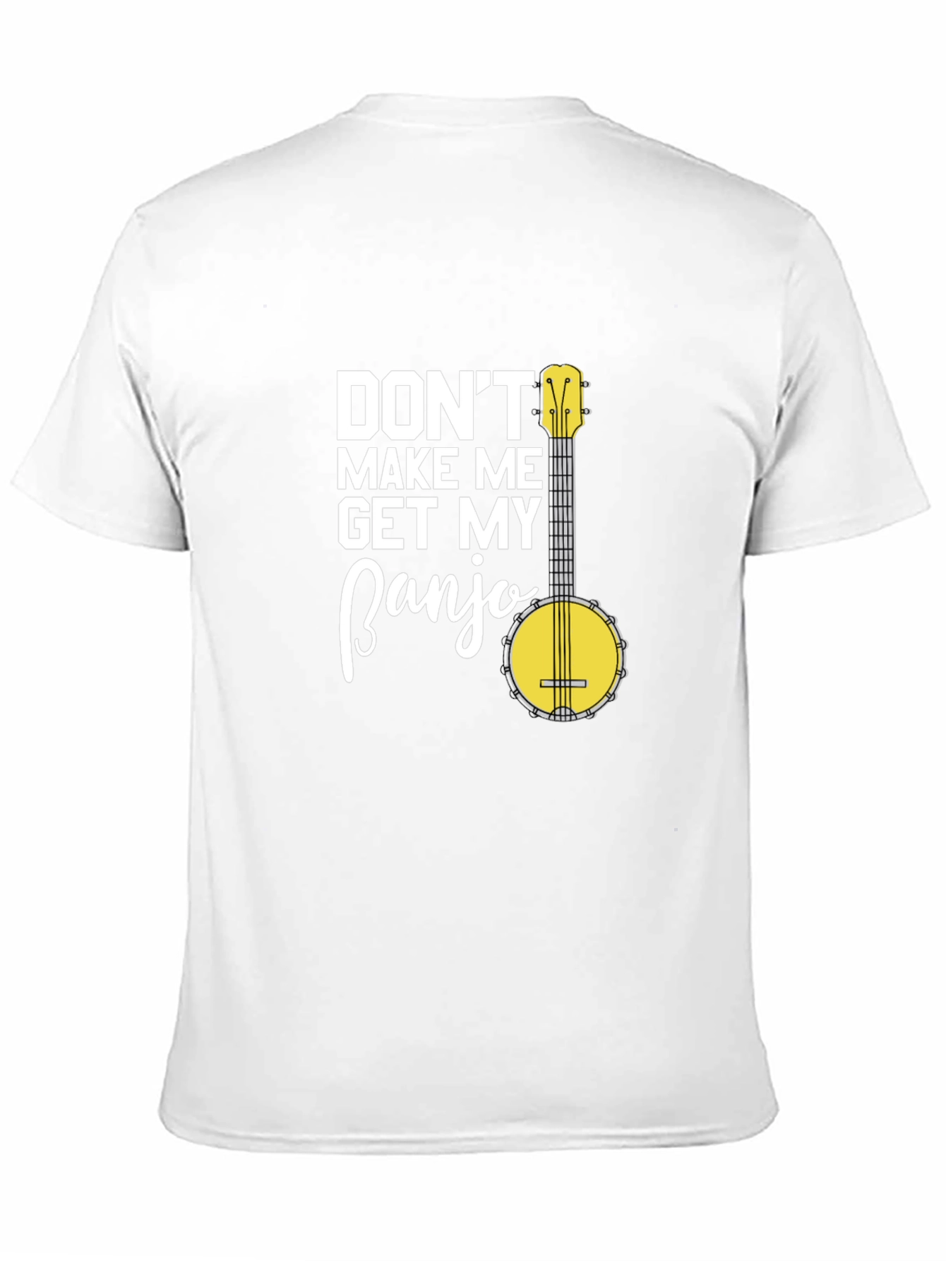 Black Don't Make Me Get My Banjo Graphic T-Shirt view 11