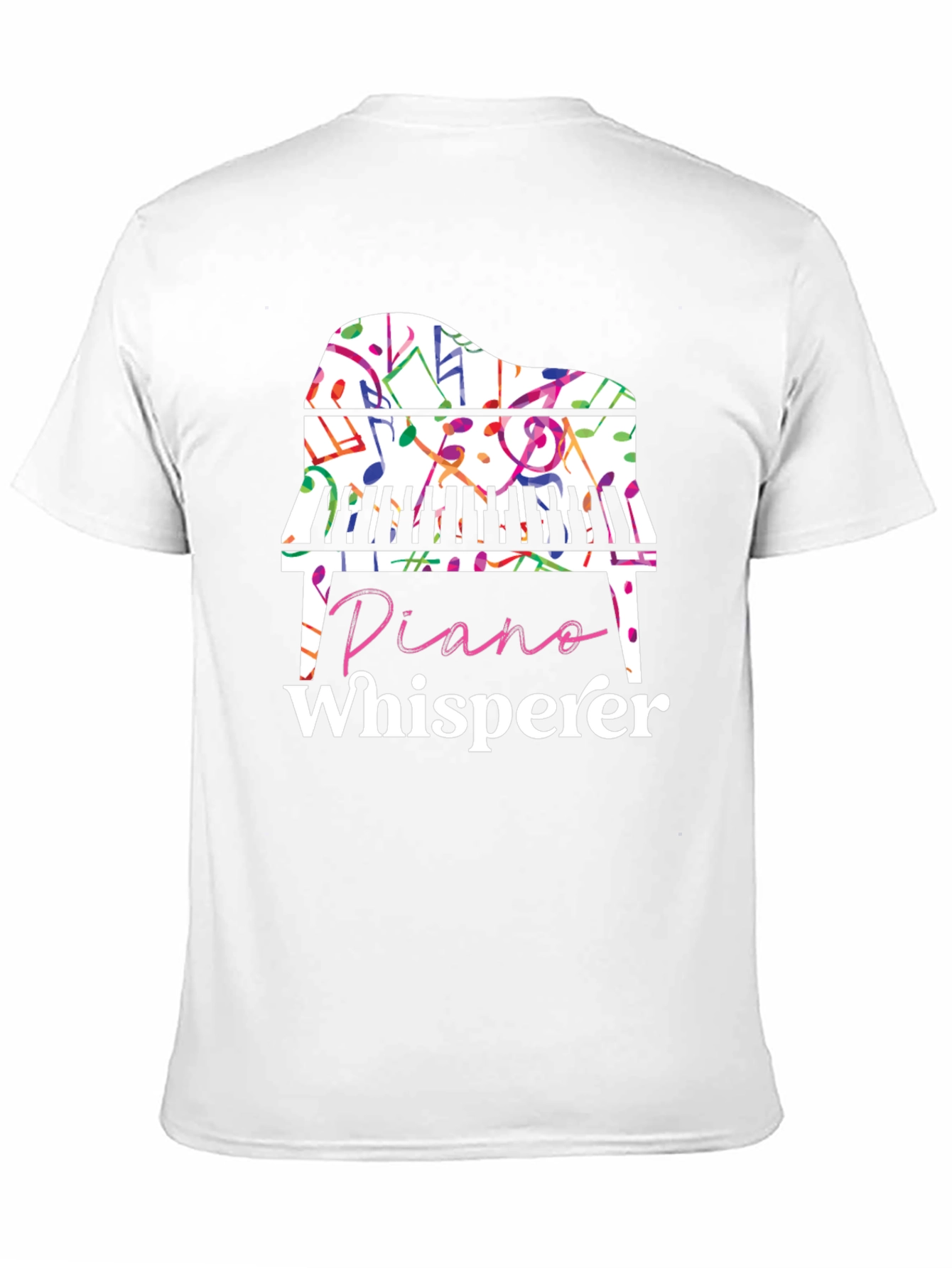 Black Piano Whisperer T-Shirt view 11