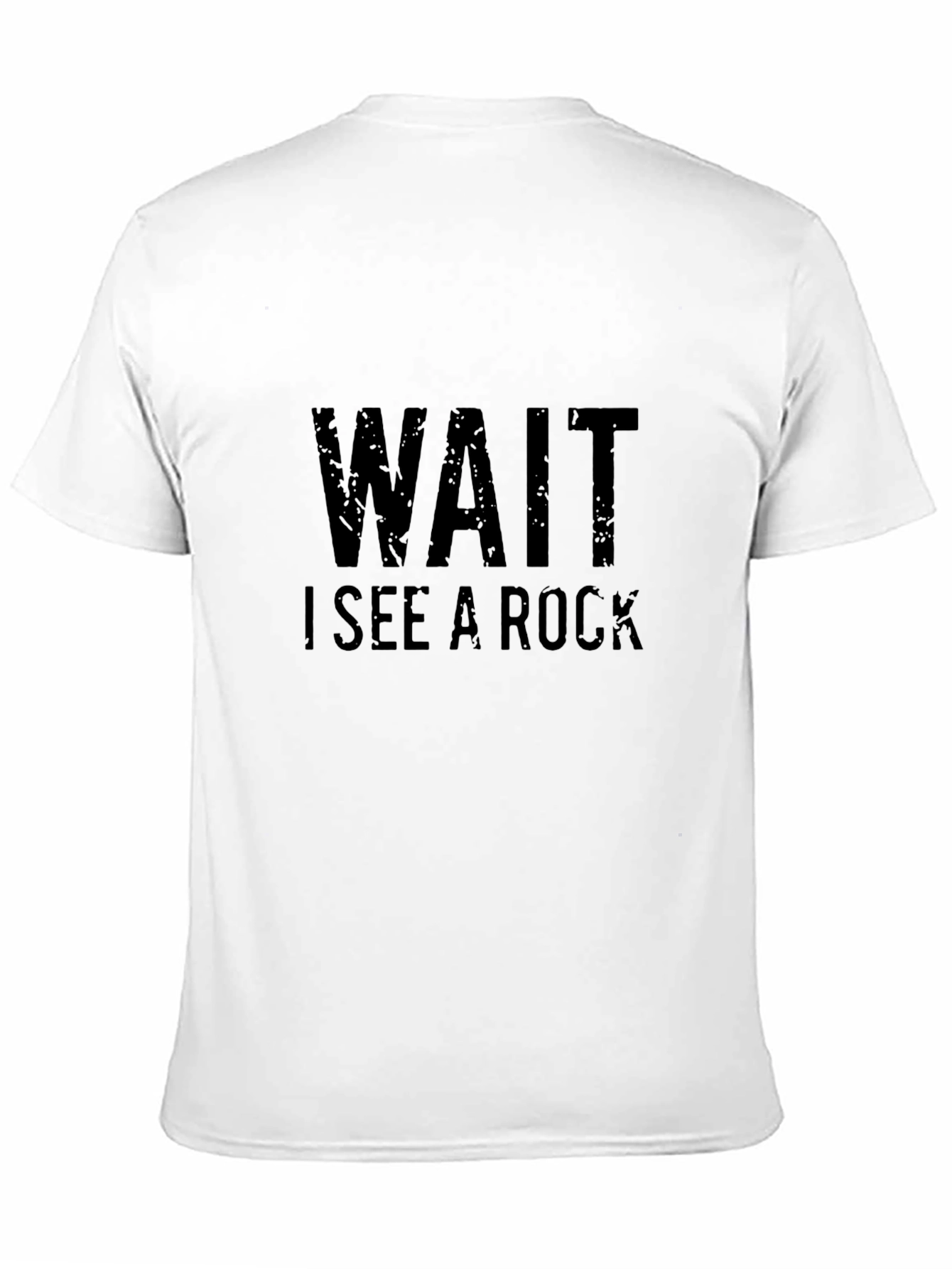 Black Wait I See A Rock T-Shirt - Funny Rockhound Geology Tee view 11