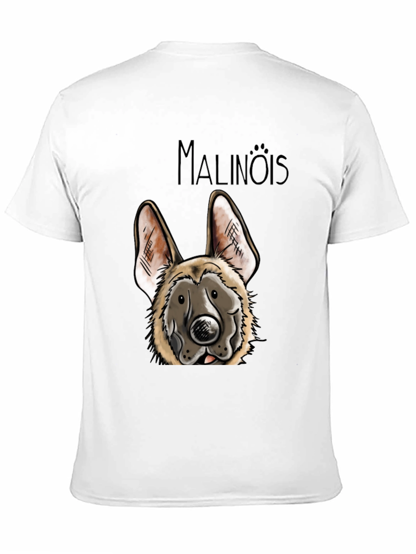 Malinois Dog Breed T-Shirt, Belgian Shepherd Tee - 11