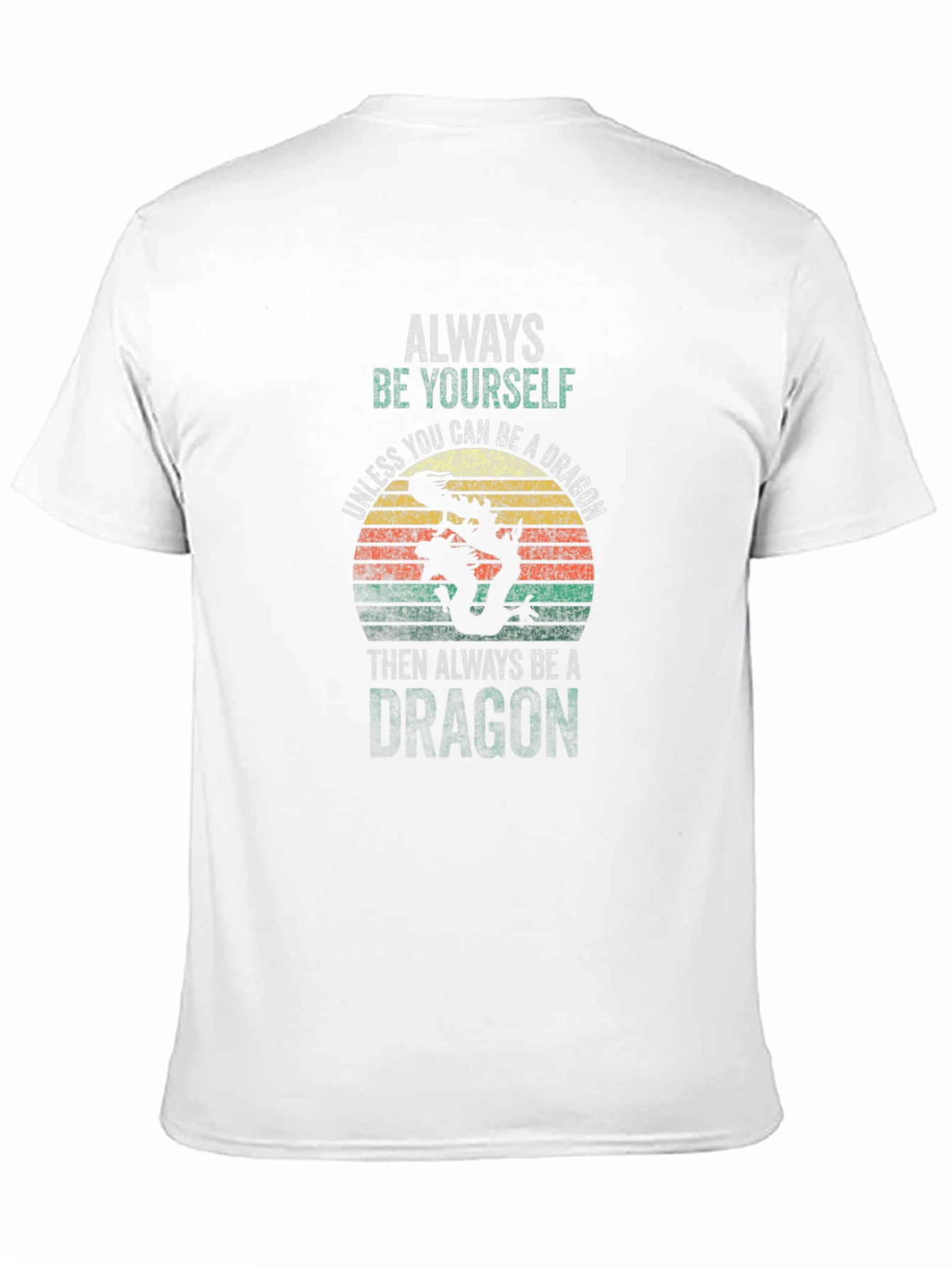 Black Always Be Yourself Unless Dragon T-Shirt view 11