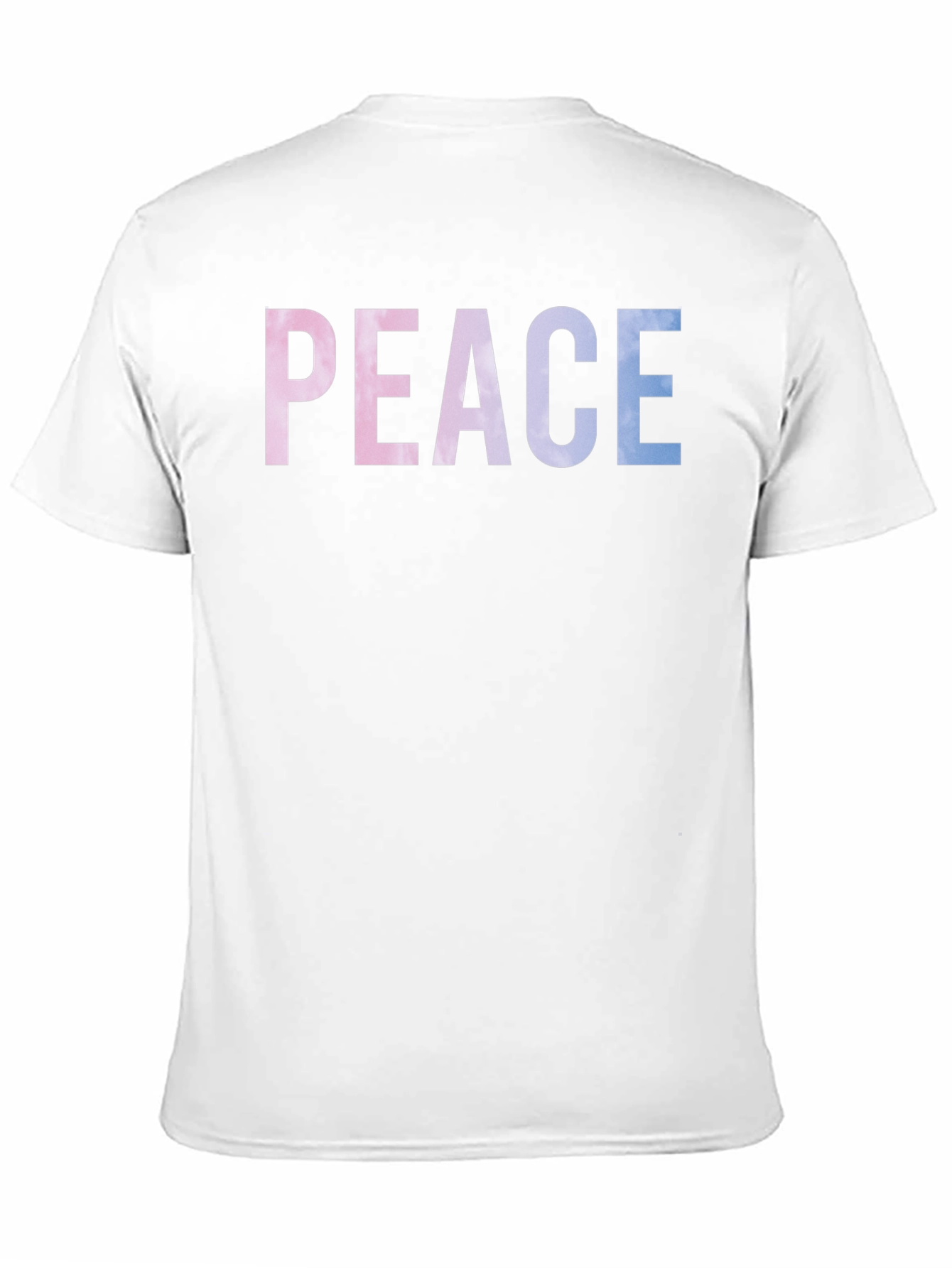 Black Peace Graphic Tee - Cotton Blend T-Shirt view 11