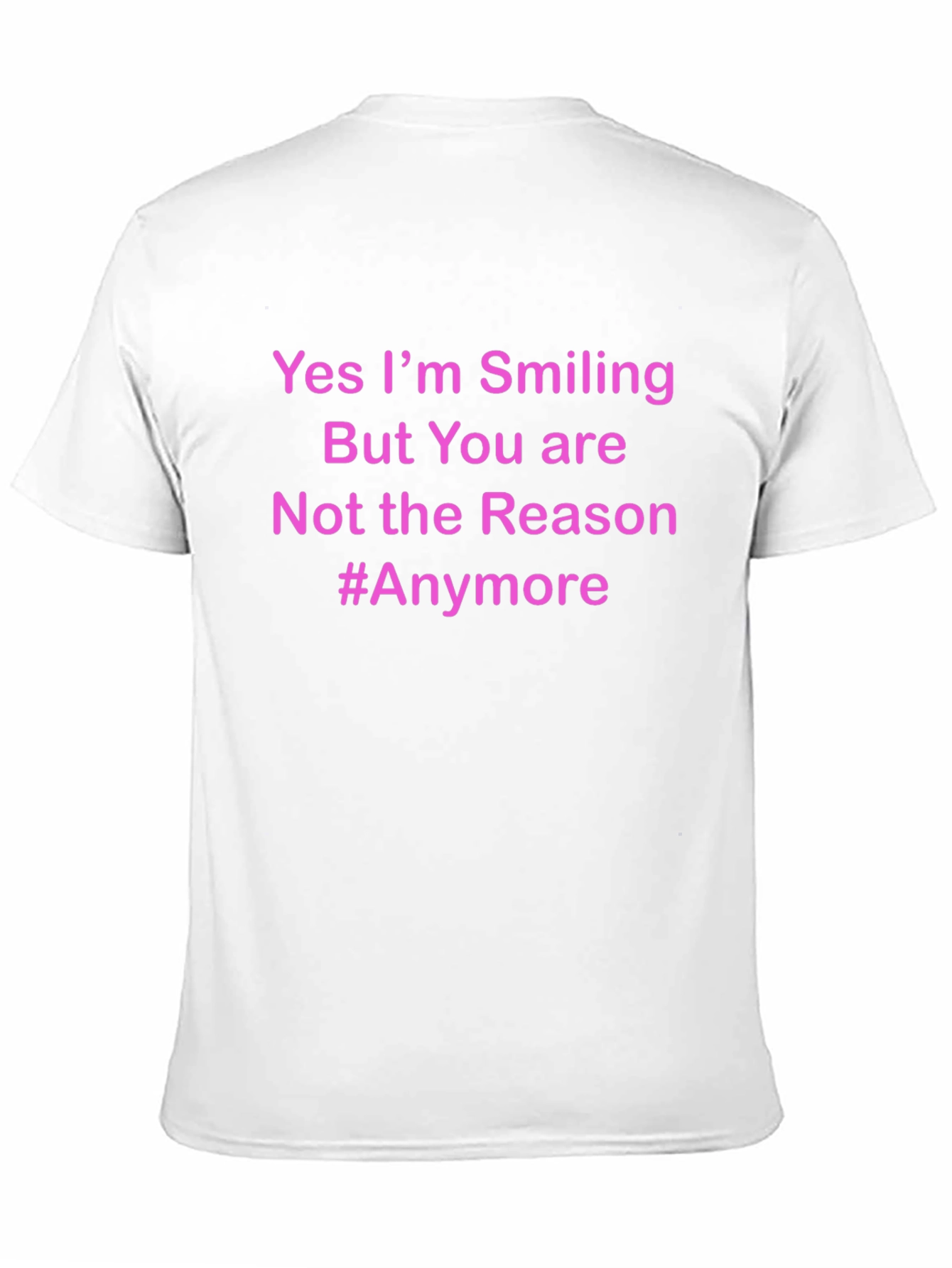 Black Smiling But Not the Reason T-Shirt view 11