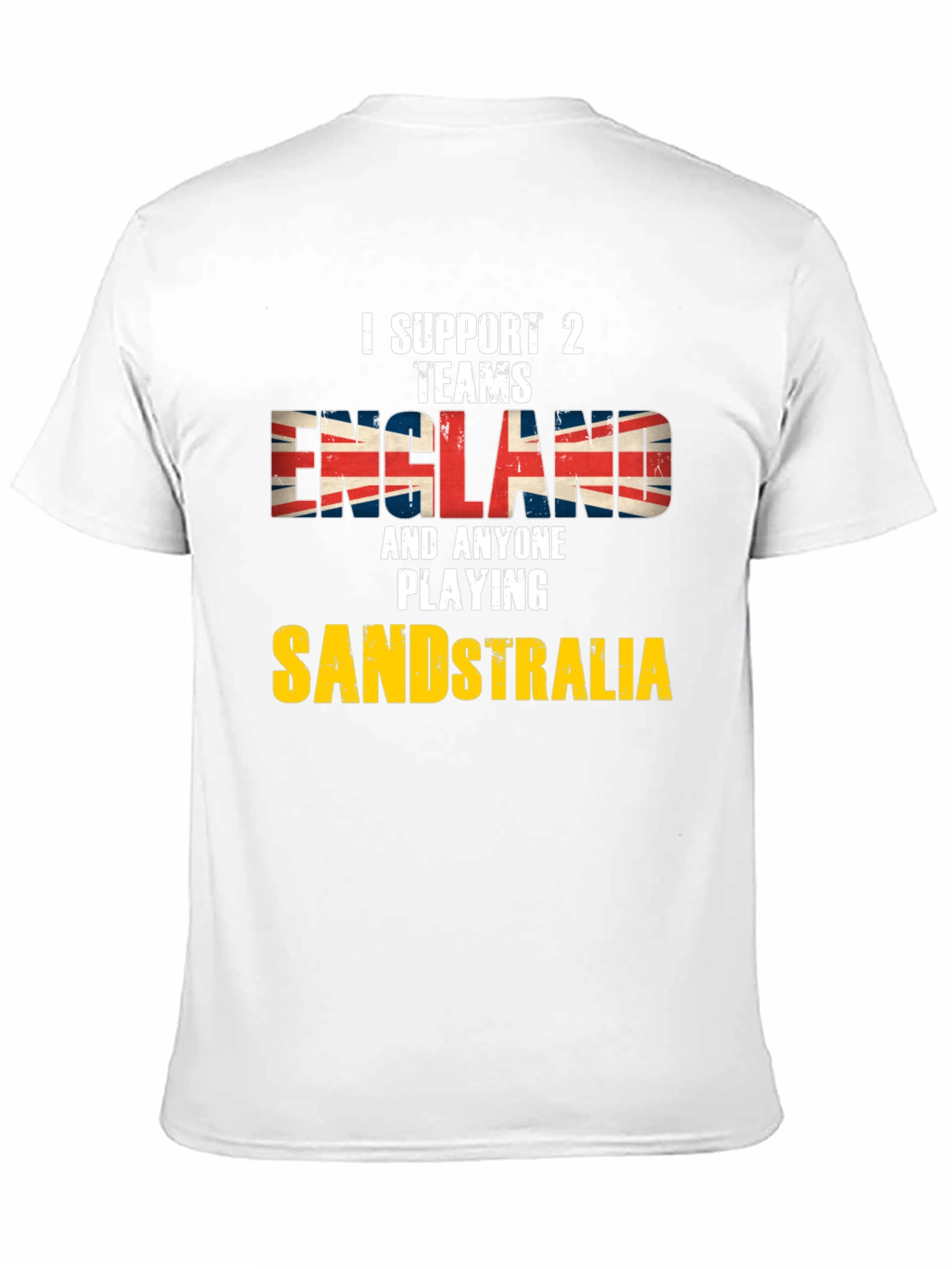 Black Funny England Cricket Fan T-Shirt view 11