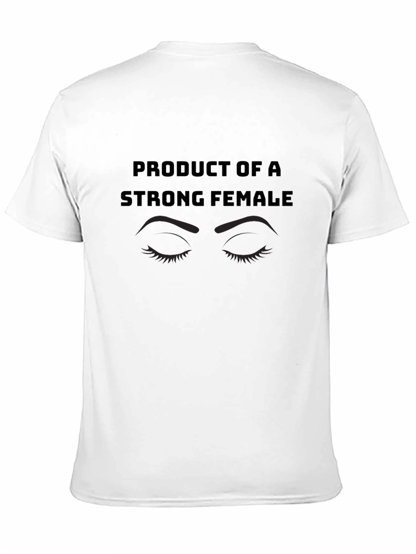 Strong Female Black T-Shirt - 11