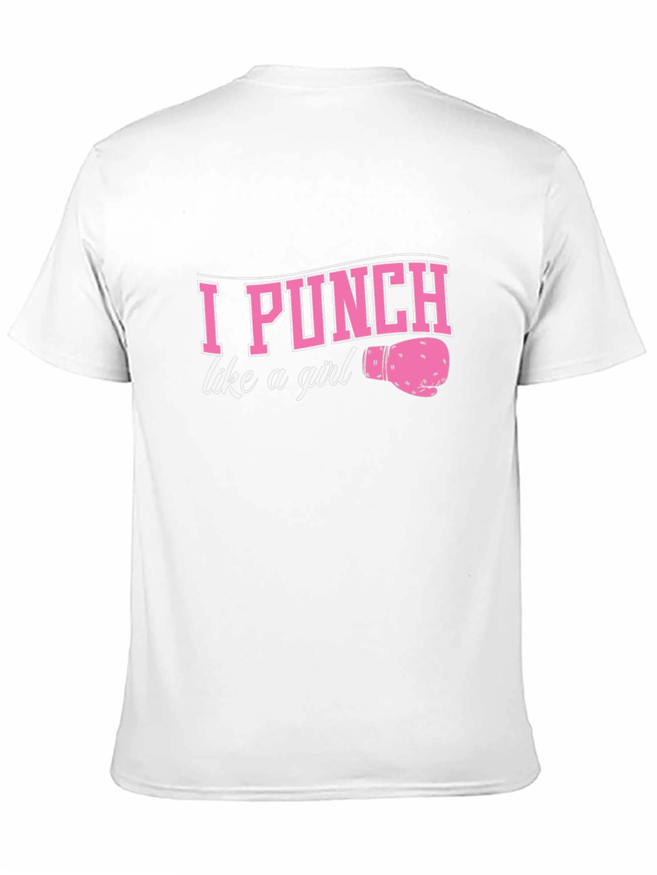 Black I Punch Like a Girl Boxing Tee view 11