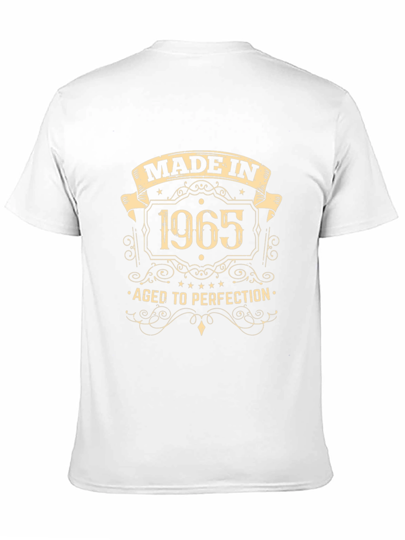 Black Made in 1965 Aged to Perfection T-Shirt view 11