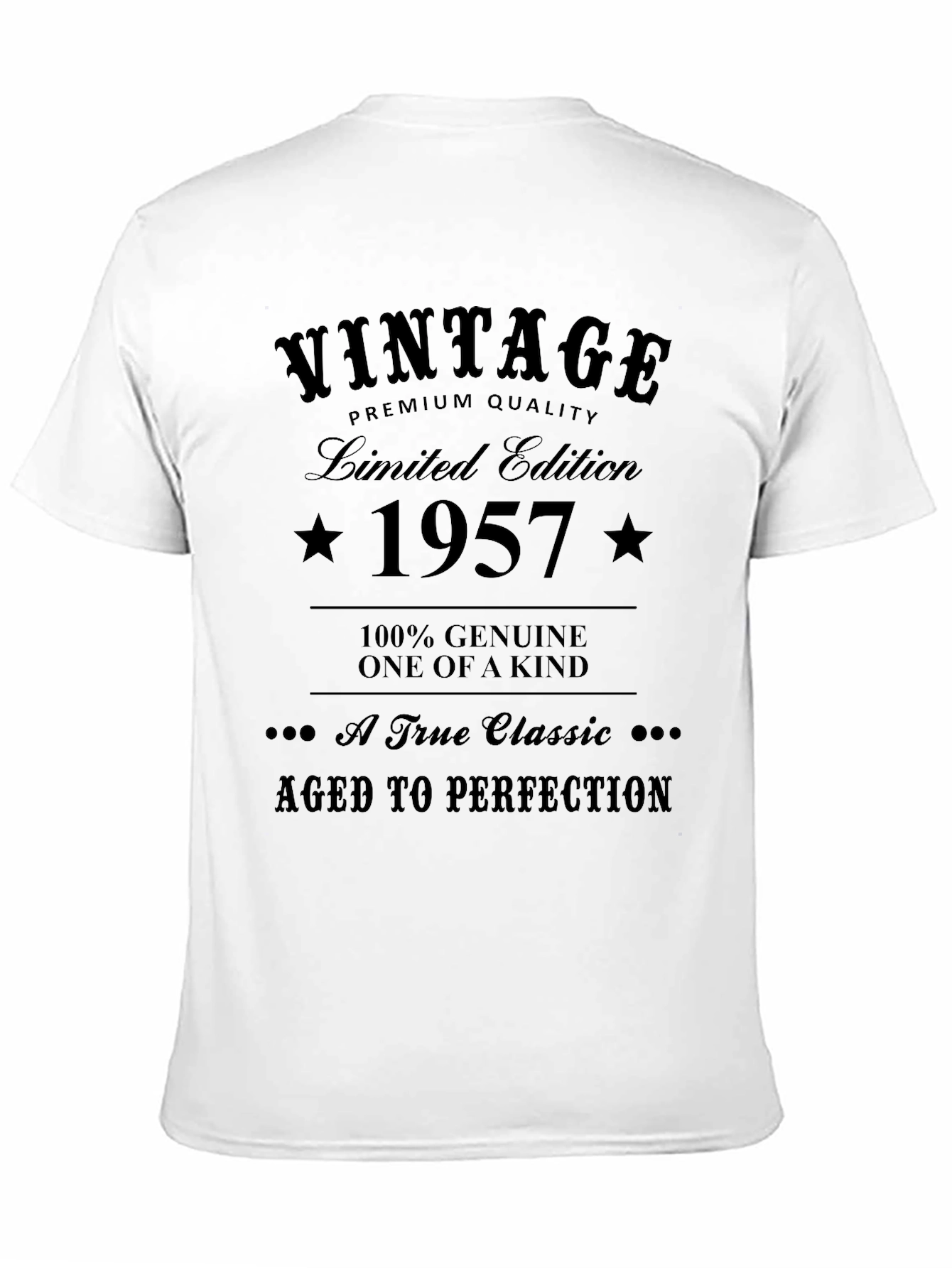 Black Vintage 1957 Limited Edition T-Shirt view 11