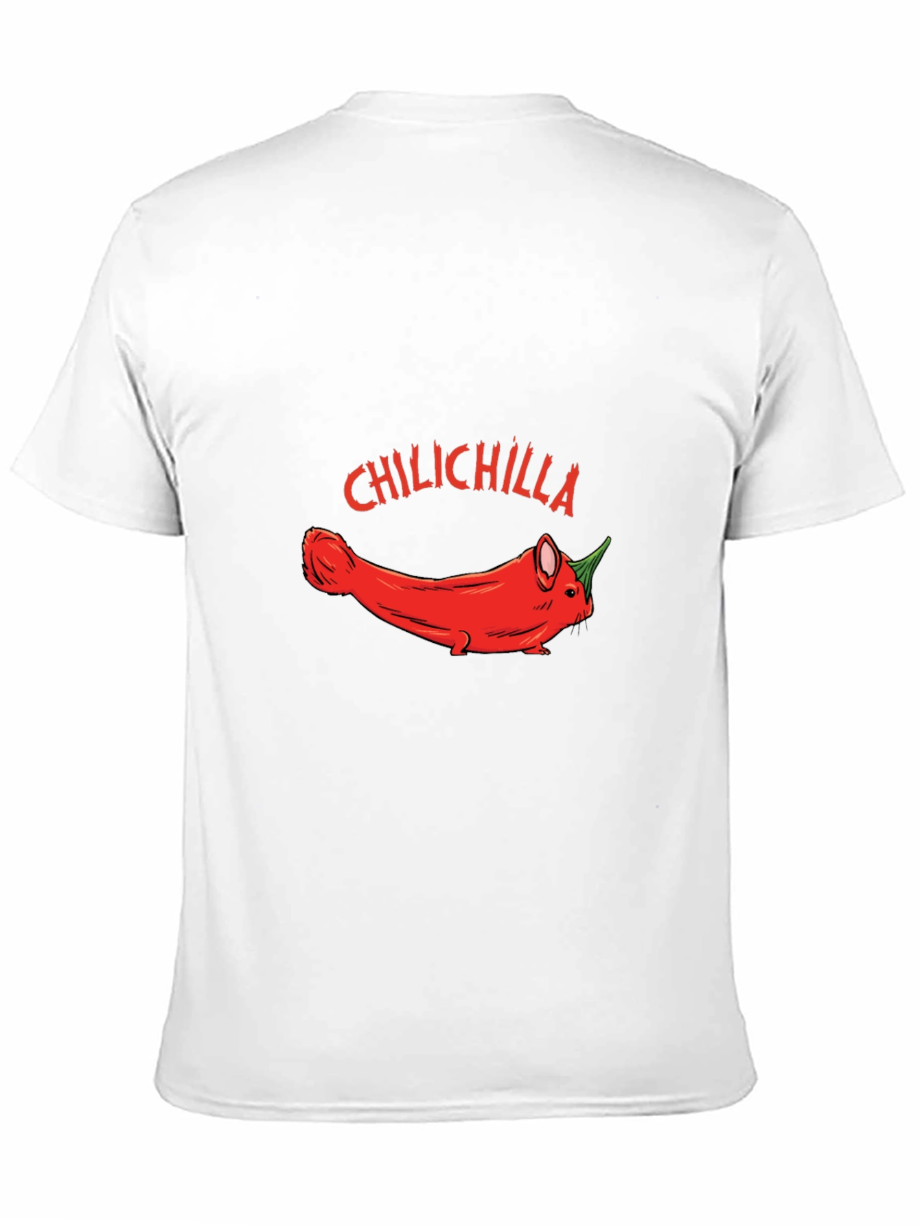 Black Chilichilla Funny Graphic T-Shirt view 11