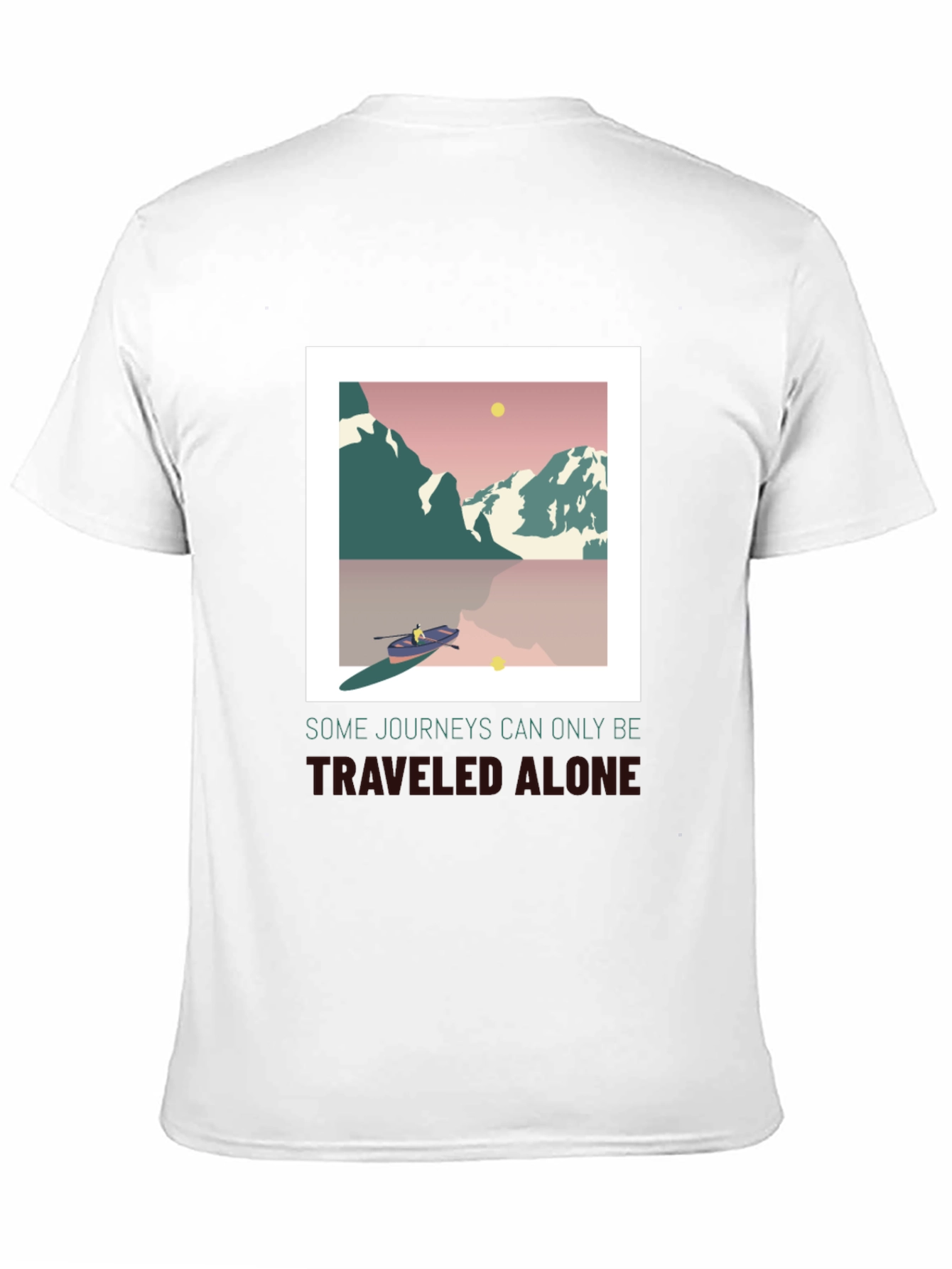 Solo Journey Graphic T-Shirt - Unisex Adventure Tee - 11