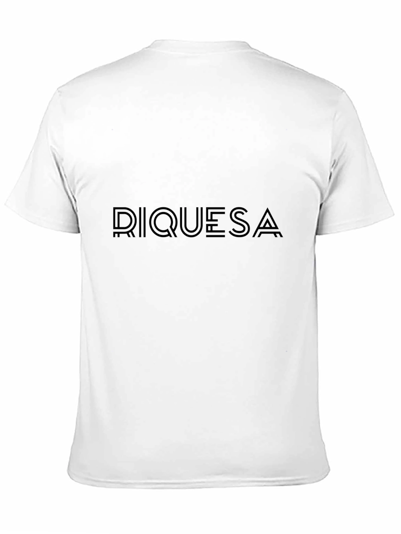 Black Riquesa Graphic Tee - Stylish Minimalist Design view 11