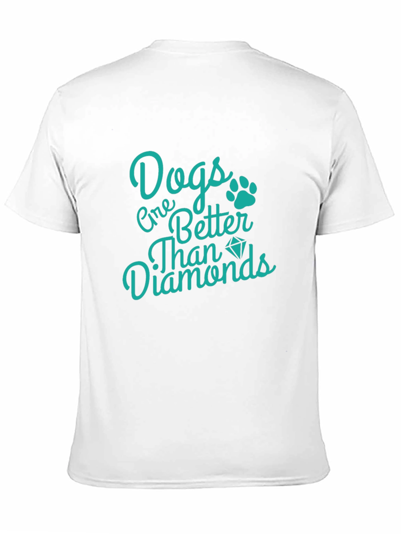 Black Dogs Are Better Than Diamonds Tee view 11