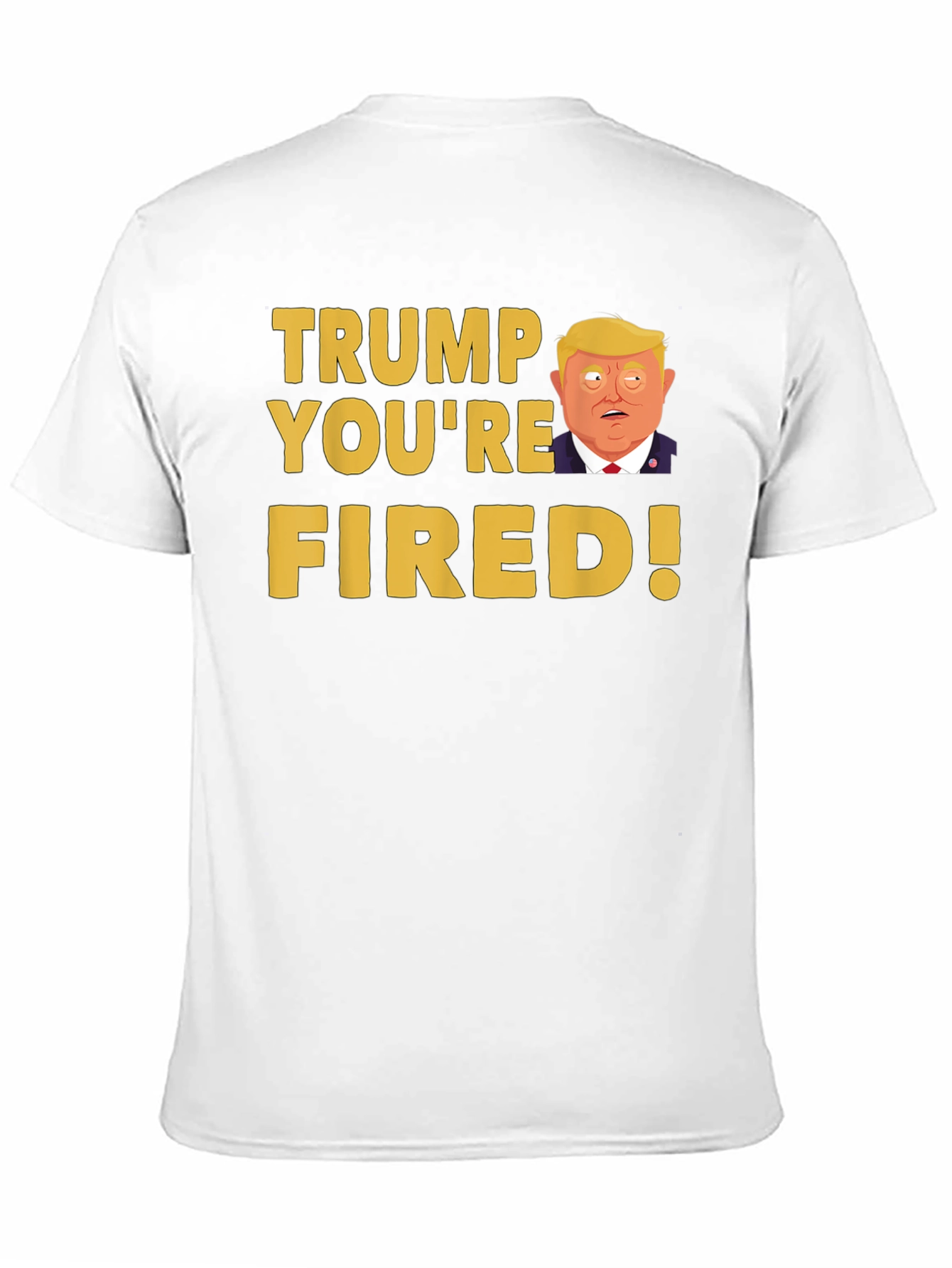 Black Trump You're Fired! Graphic Tee view 11
