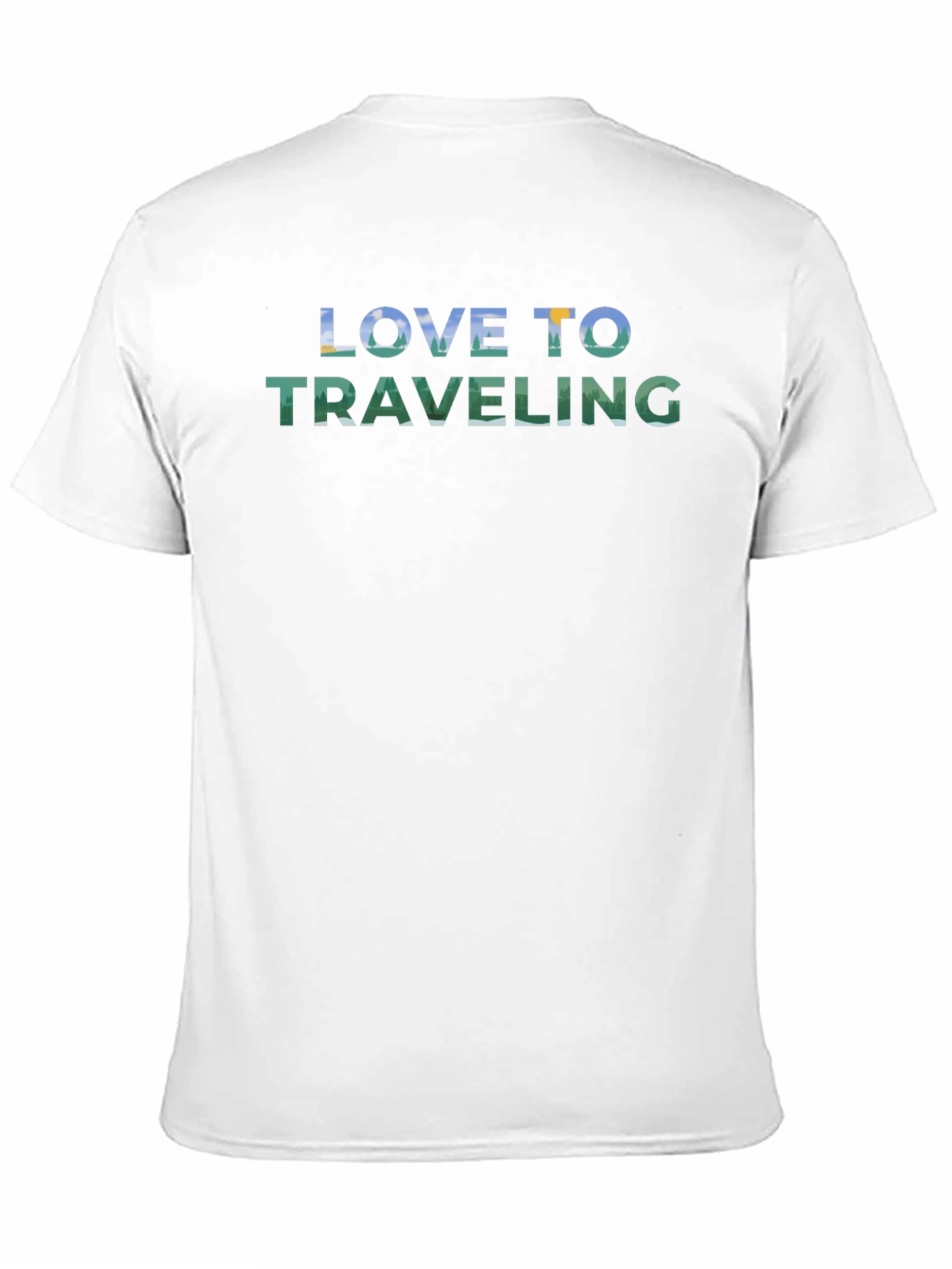 Black Love to Traveling Graphic T-Shirt view 11