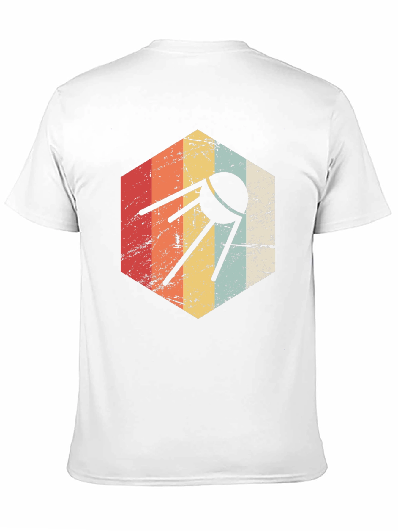 Black Retro Satellite T-Shirt - Space Age Style view 11