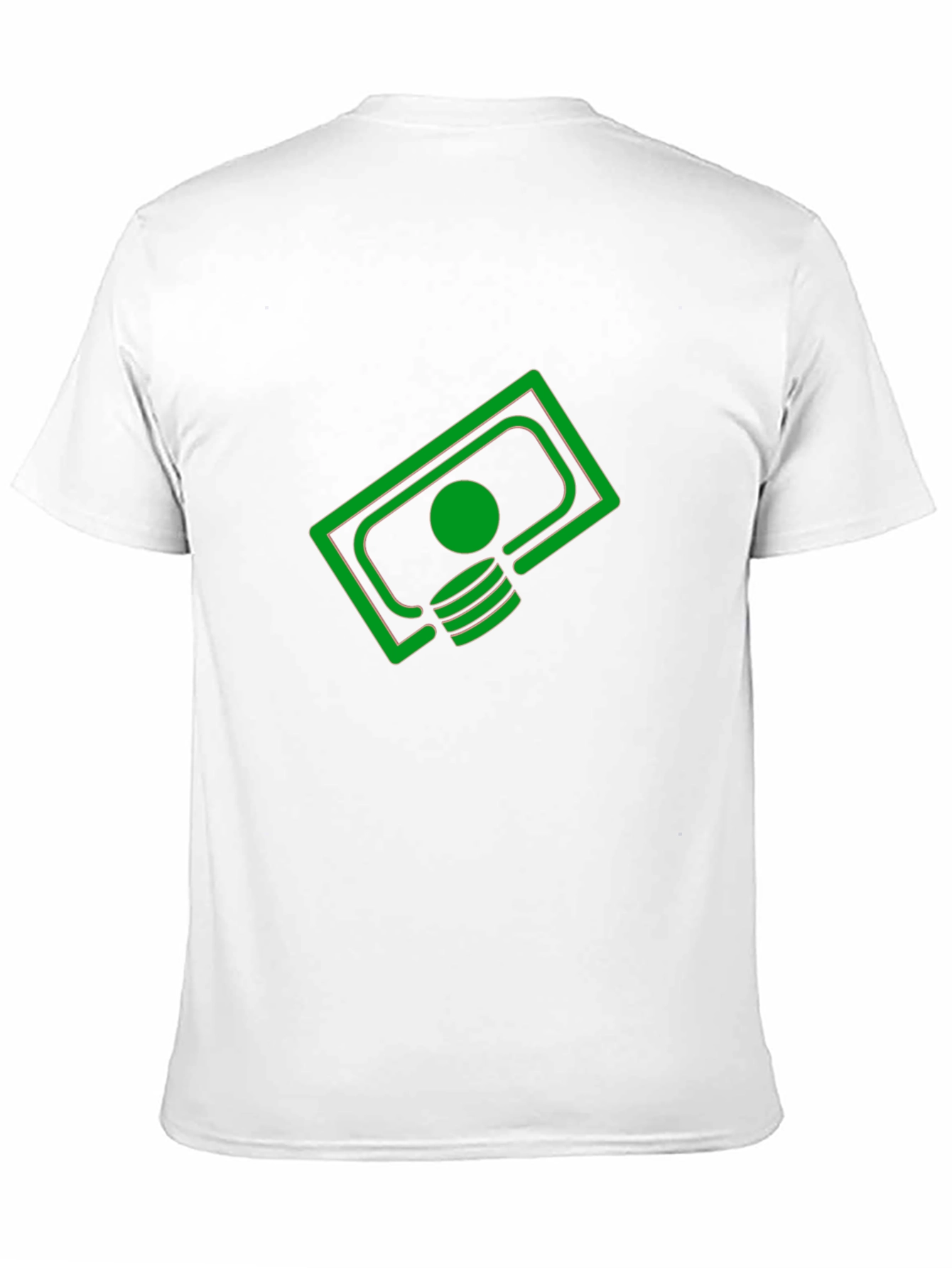Black Money Graphic Tee - Cool Black T-Shirt view 11