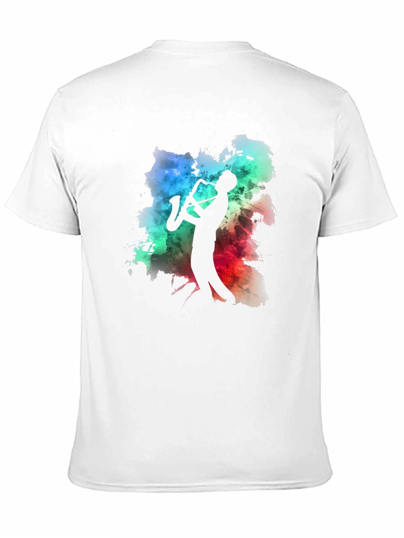 Black Cool Jazz Saxophone T-Shirt - Musician Gift Idea view 11