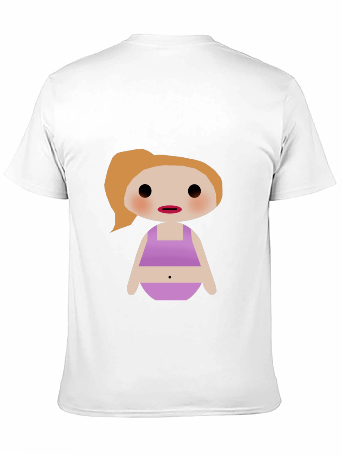 Black Cartoon Character Graphic Tee - Black view 11