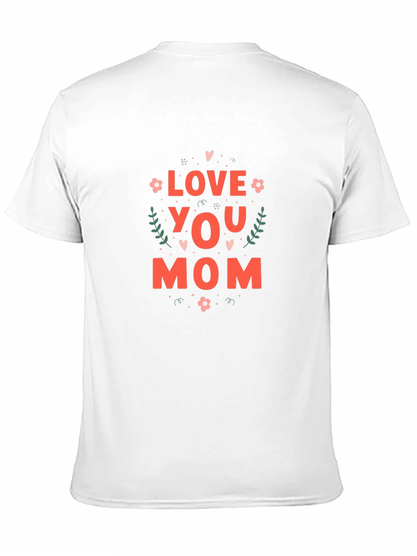 Black Love You Mom Graphic T-Shirt - Black view 11