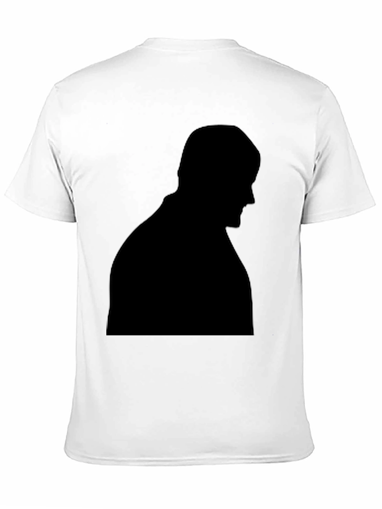 Black Silhouette Graphic Tee - Mens Black T-Shirt view 11
