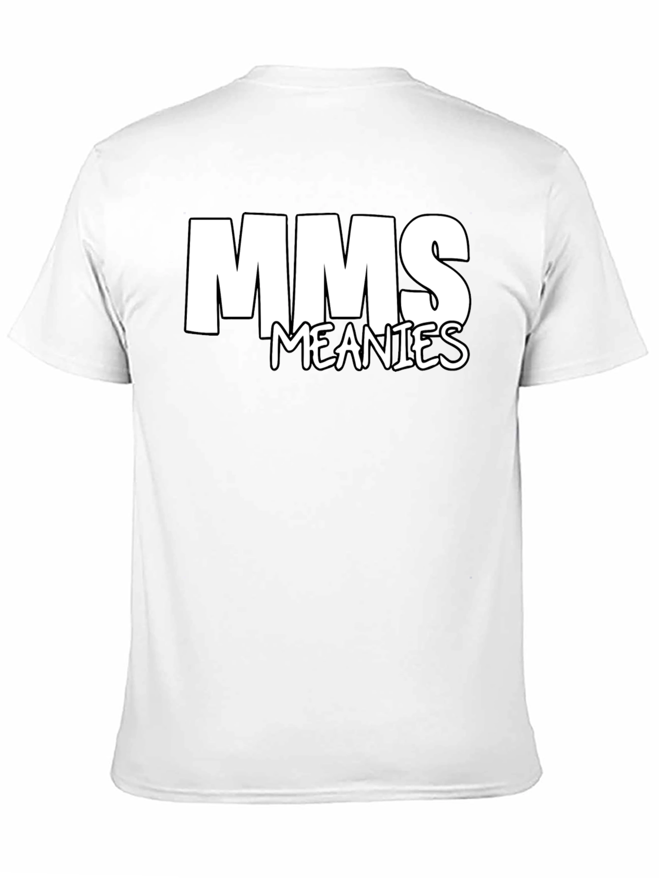 Black MMS Meanies Black Cotton T-Shirt view 11