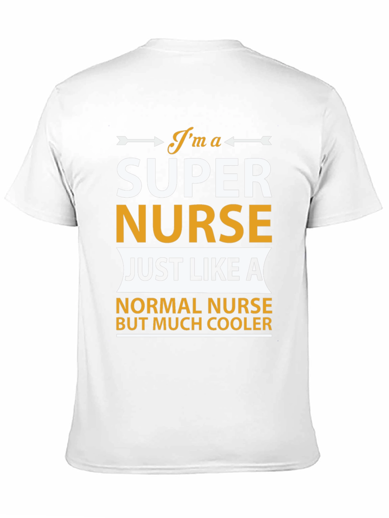 Black Super Nurse T-Shirt - Cool Nurse Apparel view 11