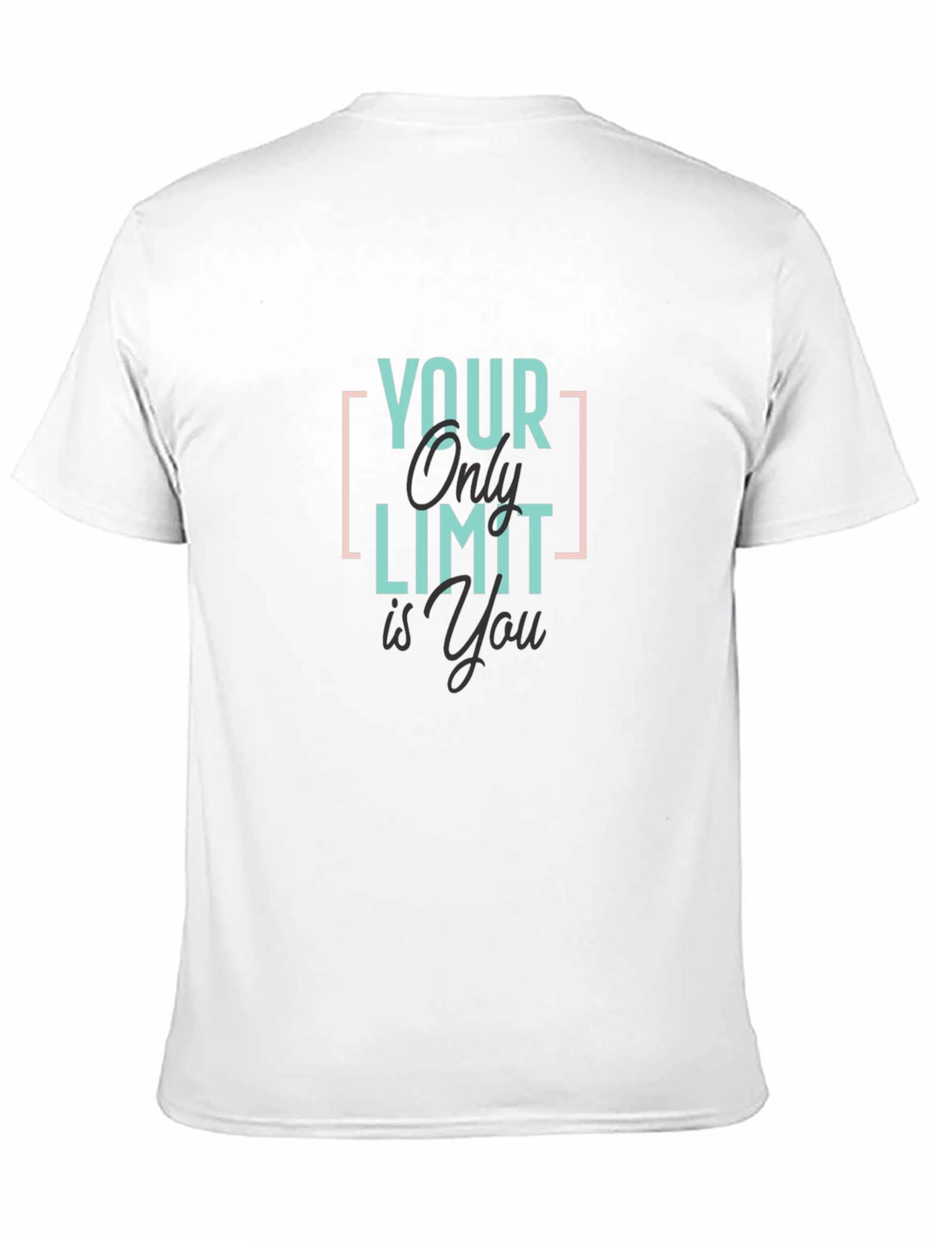 Black Your Only Limit Is You Graphic T-Shirt - Black view 11