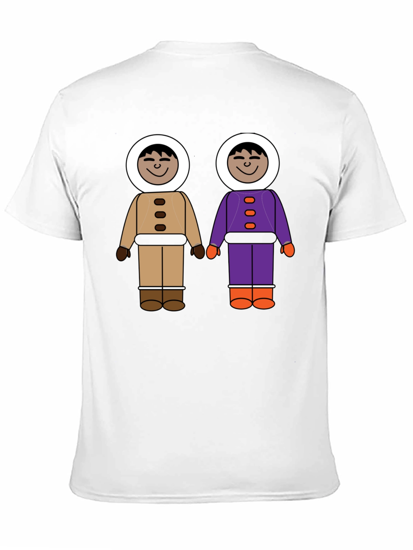 Black Novel Cartoon Friends Graphic T-Shirt view 11