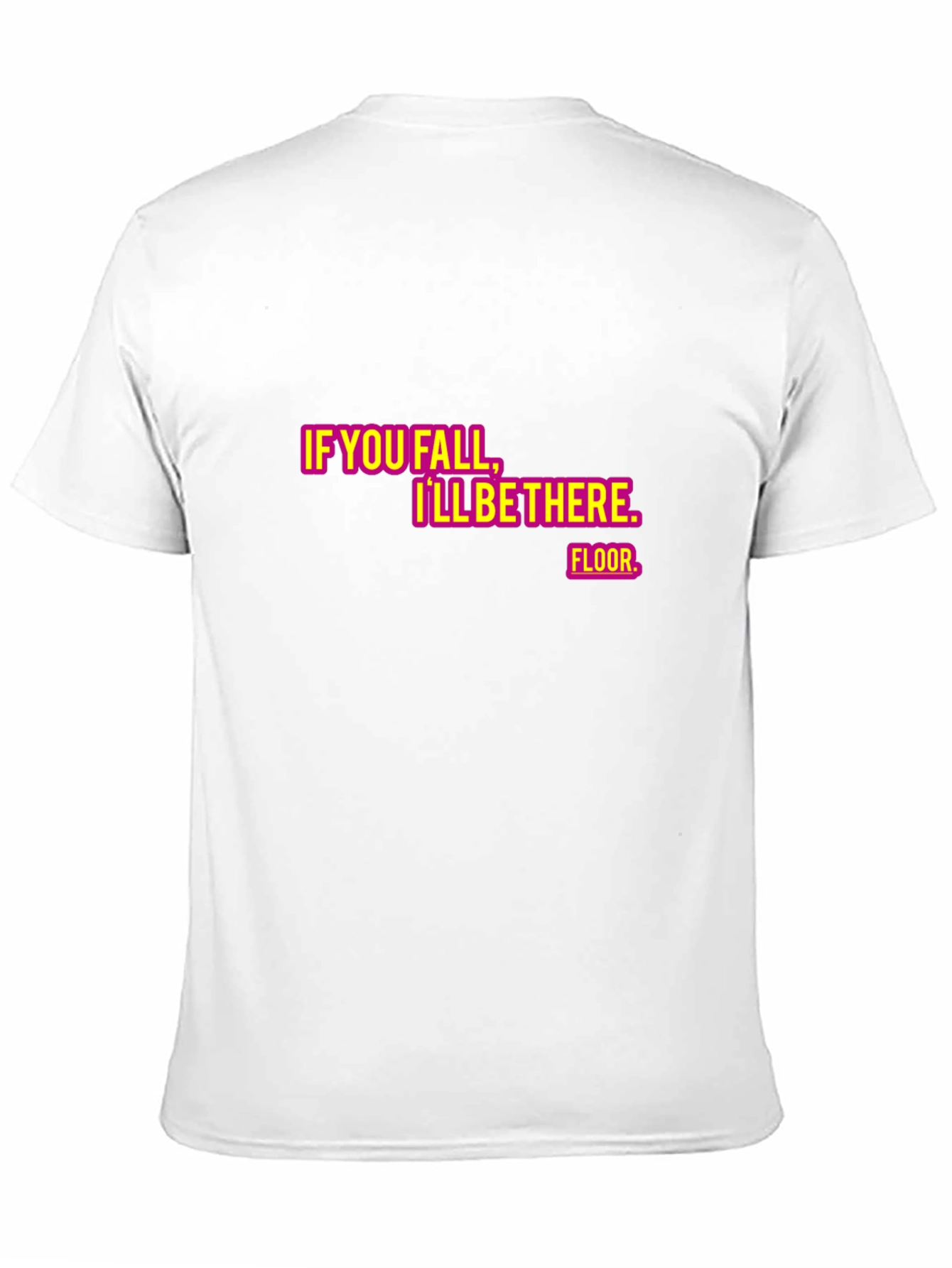 Black Humorous 'I'll Be There' Graphic Tee view 11