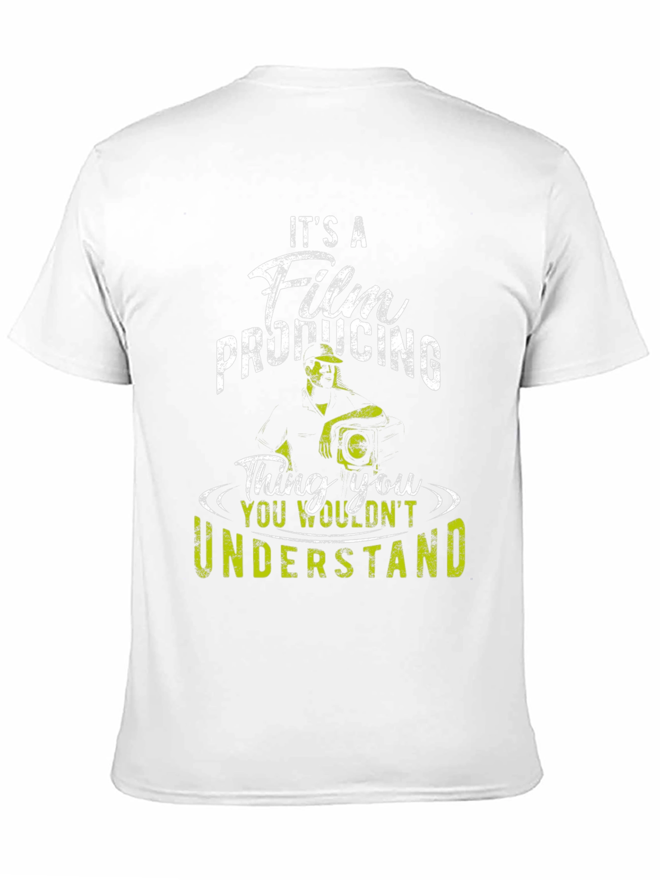 Black Film Producing T-Shirt - You Wouldn't Understand view 11