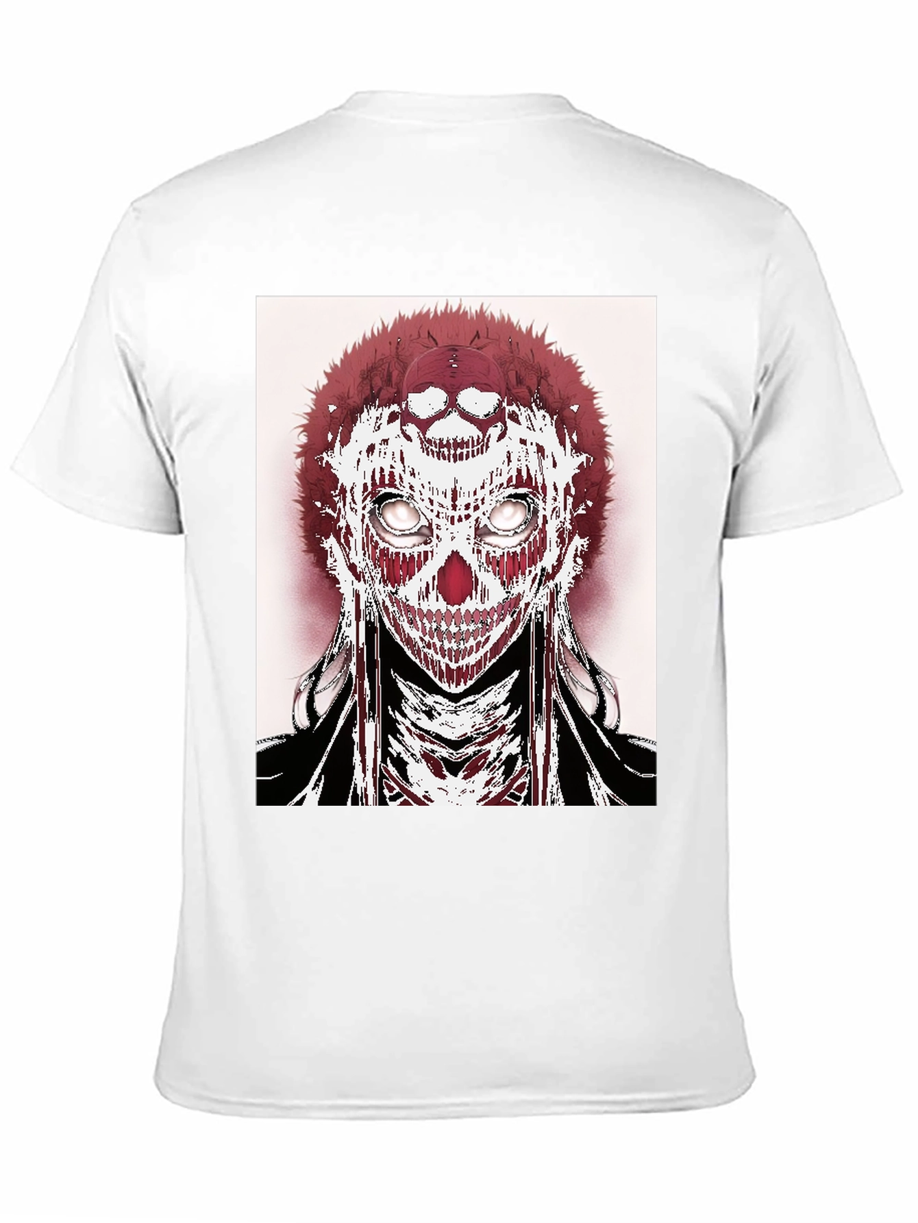 Black Skull Graphic Tee - Edgy Streetwear view 11