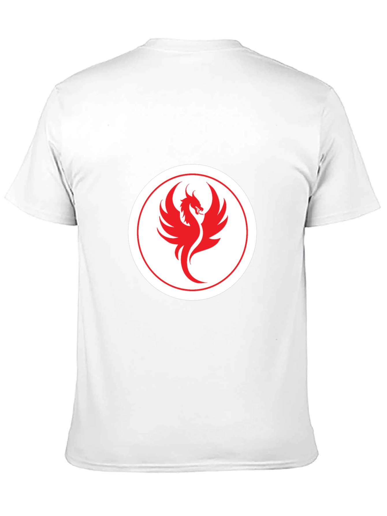 Black Phoenix Graphic Tee - Stylish Black T-Shirt for Men view 11