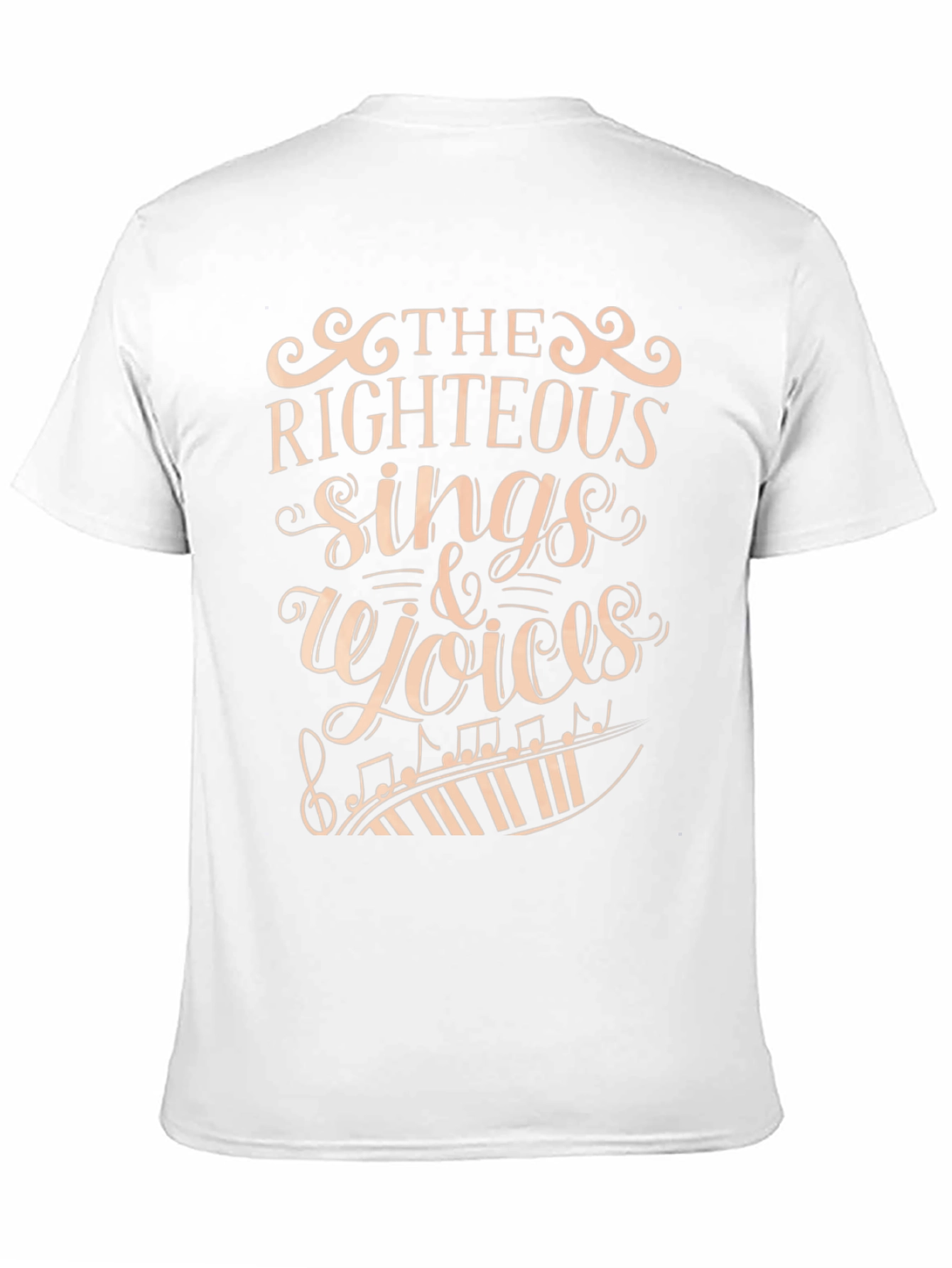 Black Righteous Sings & Rejoices Graphic Tee view 11
