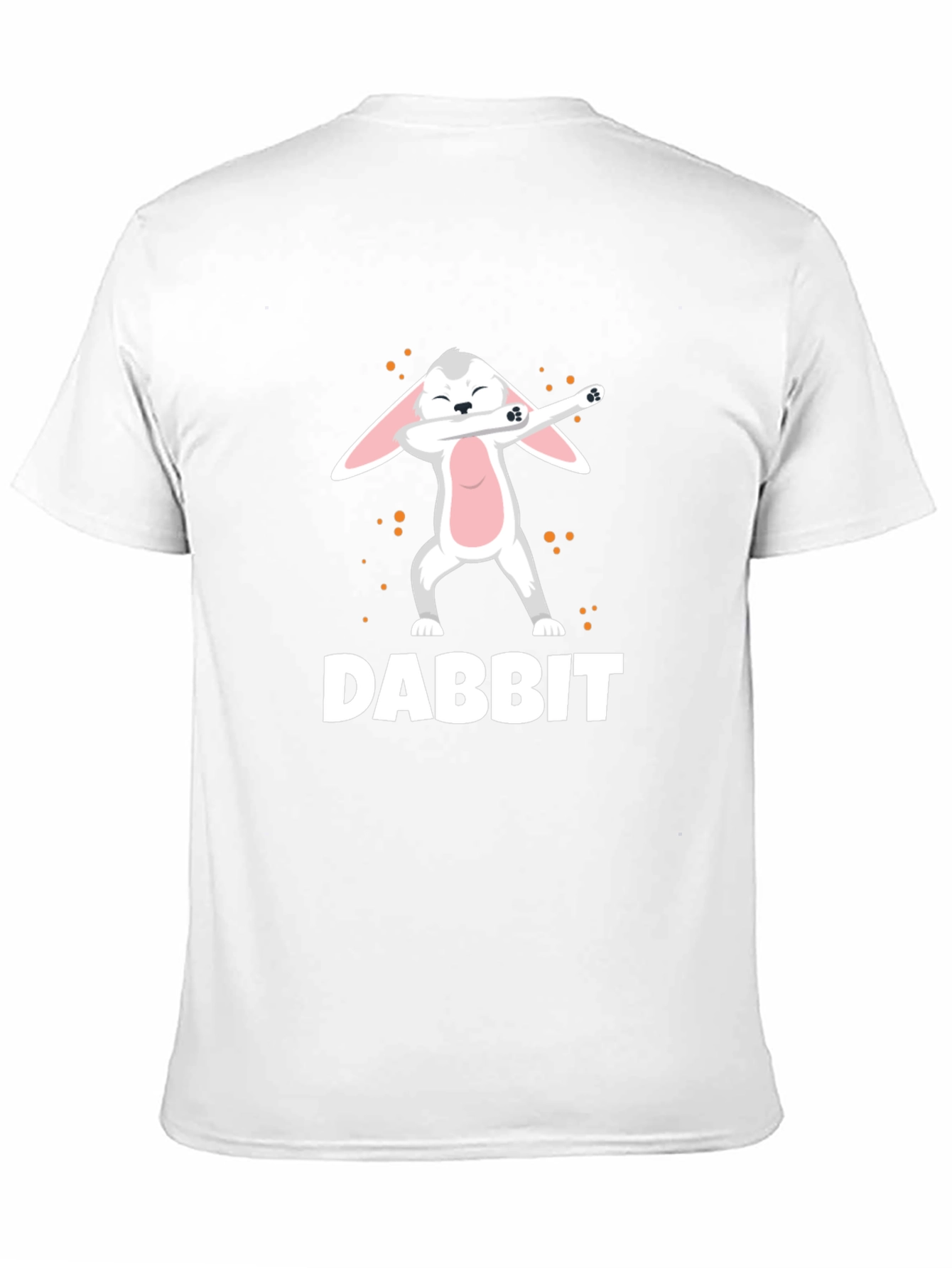 Black Dabbit Dab Dancing Rabbit Funny Graphic Tee view 11