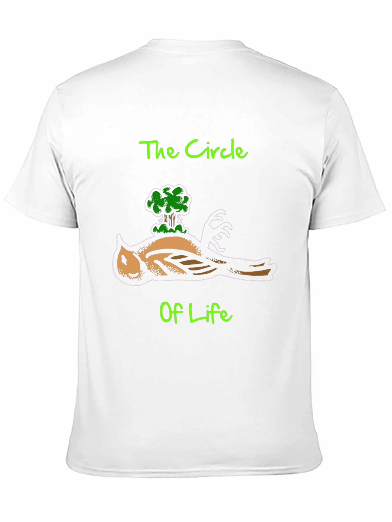 Black Circle of Life Graphic Tee - Black T-Shirt view 11