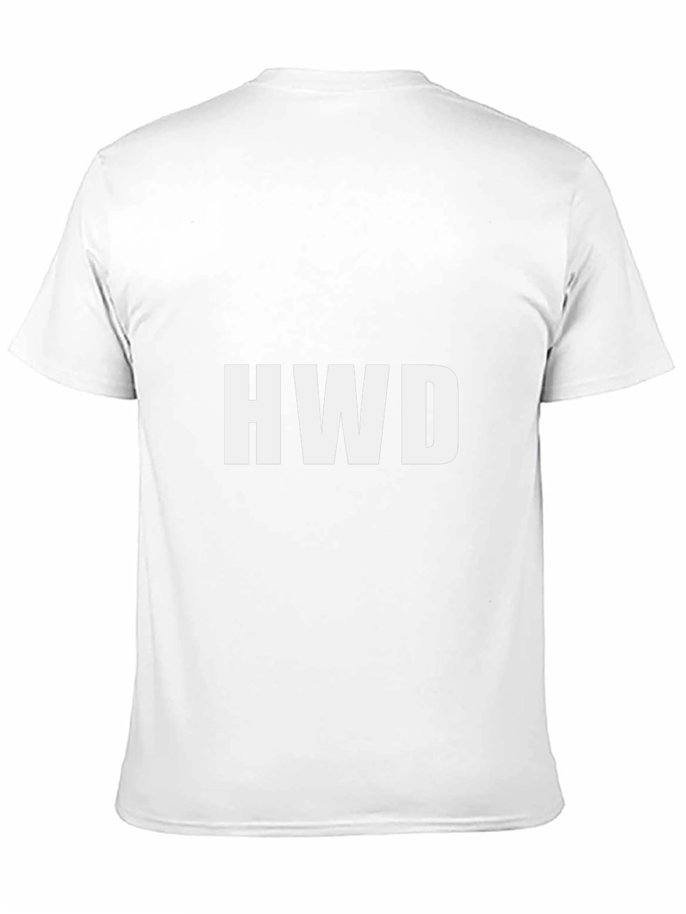 Black HWD Black Graphic Tee - Short Sleeve Men's T-Shirt view 11