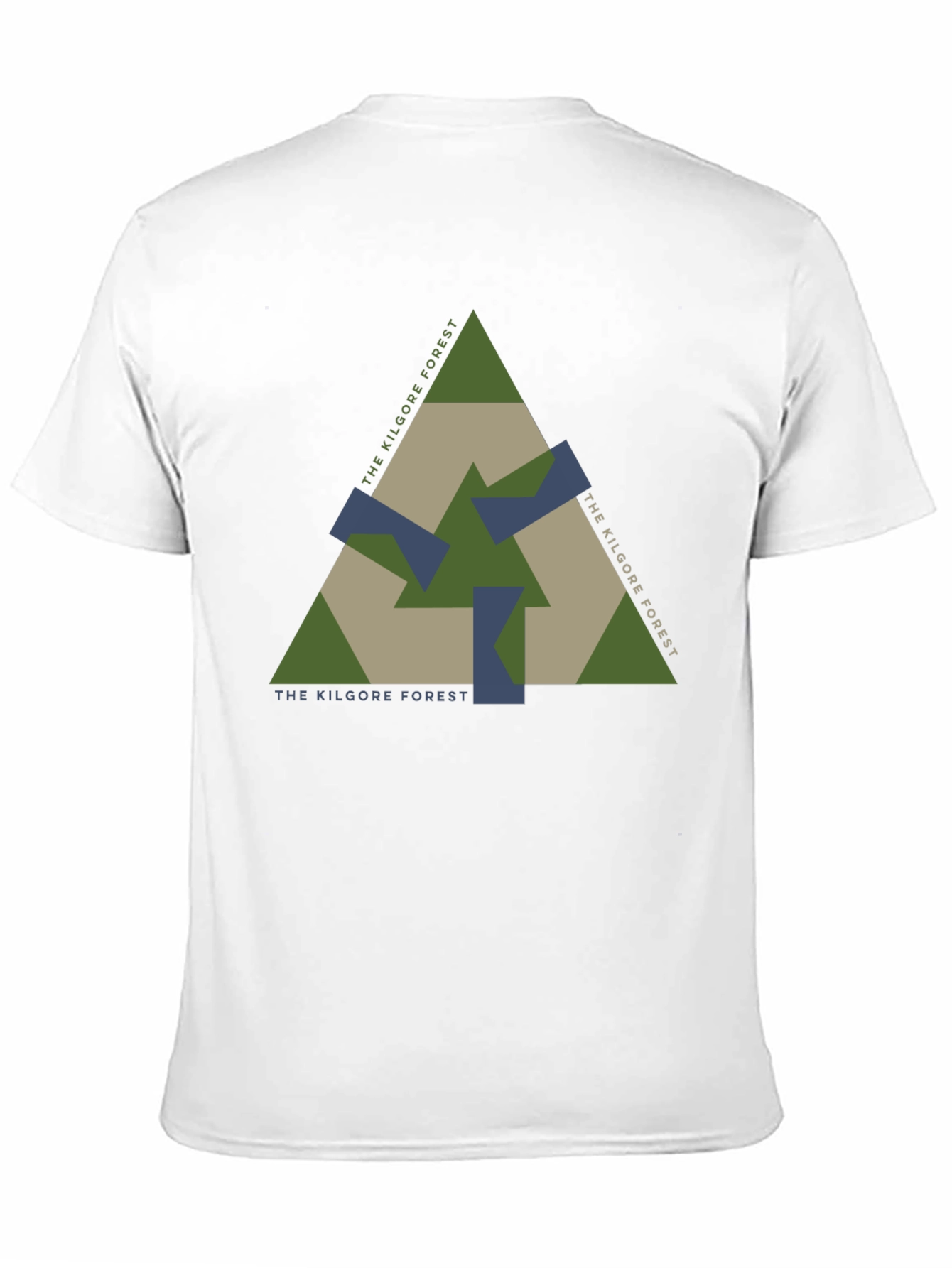 Black The Kilgore Forest Graphic T-Shirt - Nature Inspired Design view 11