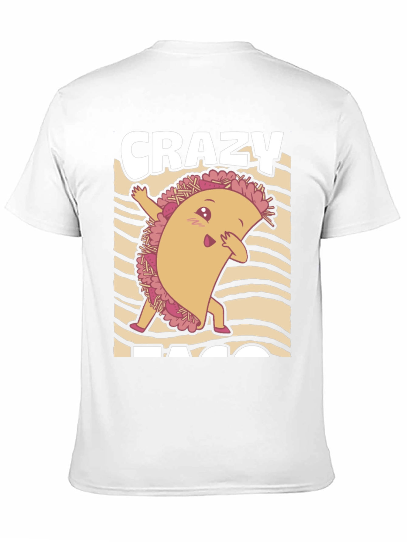 Black Crazy Taco Dab Black T-Shirt view 11