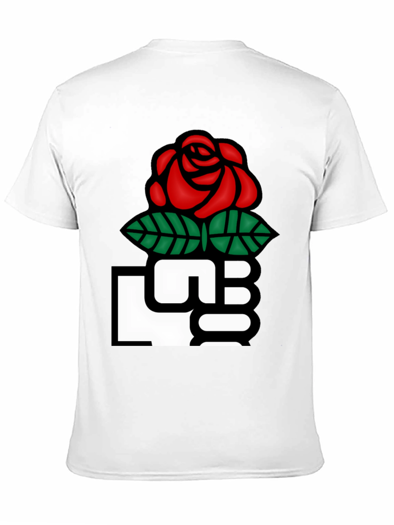 Black Rose Fist Graphic T-Shirt view 11