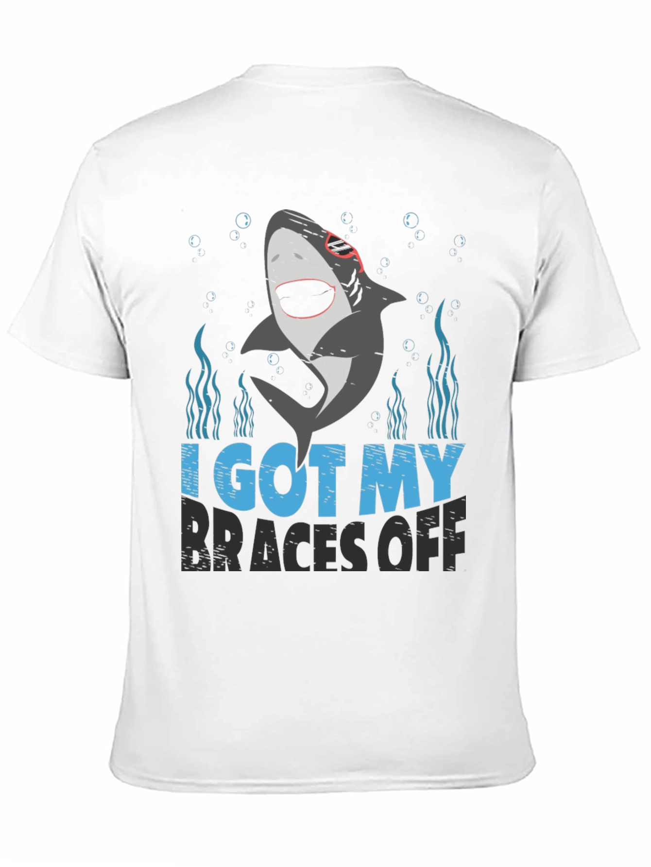 Black Shark "Braces Off" Graphic Tee - Black view 11